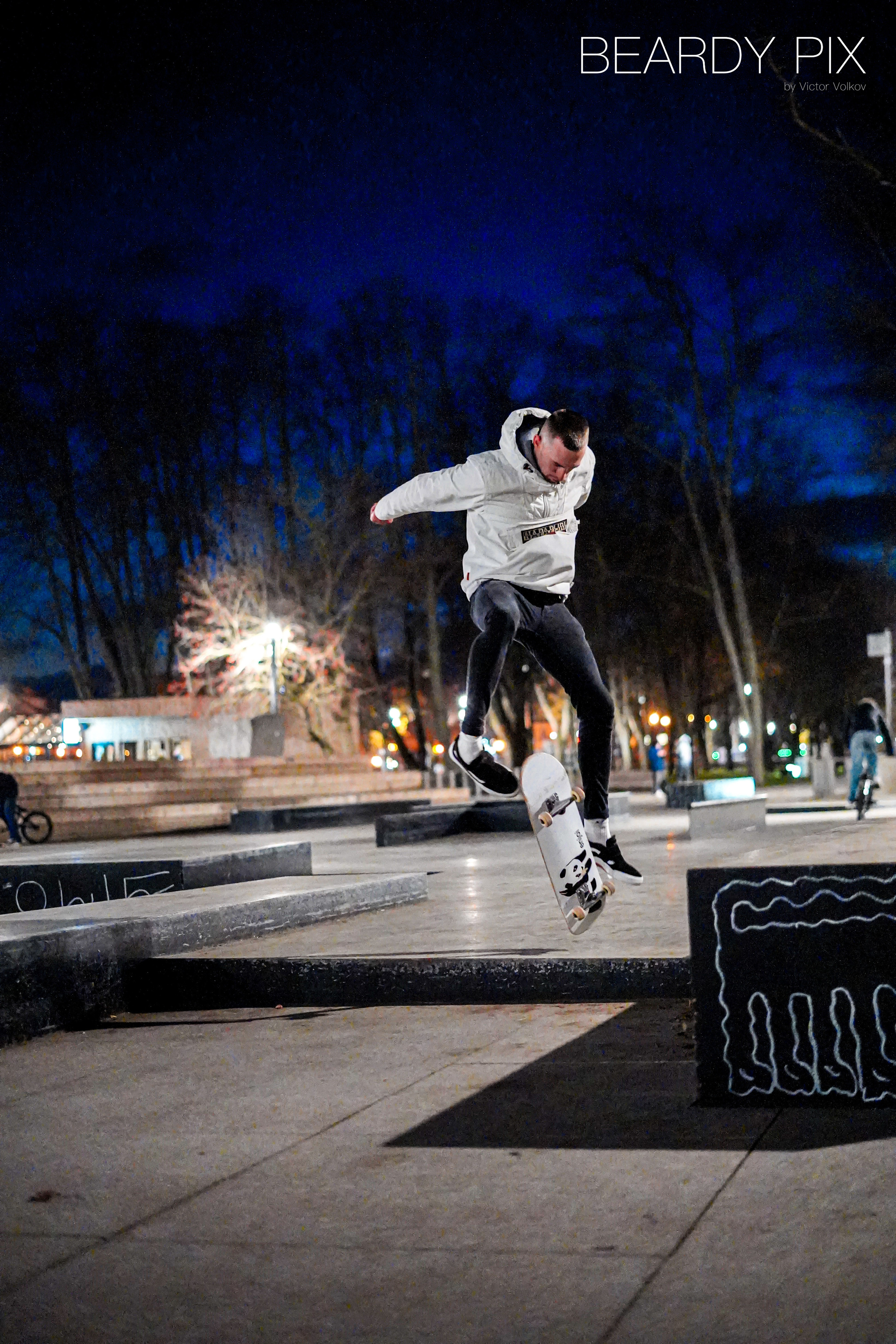 Однажды В Скейт Парке. Beardy Pix