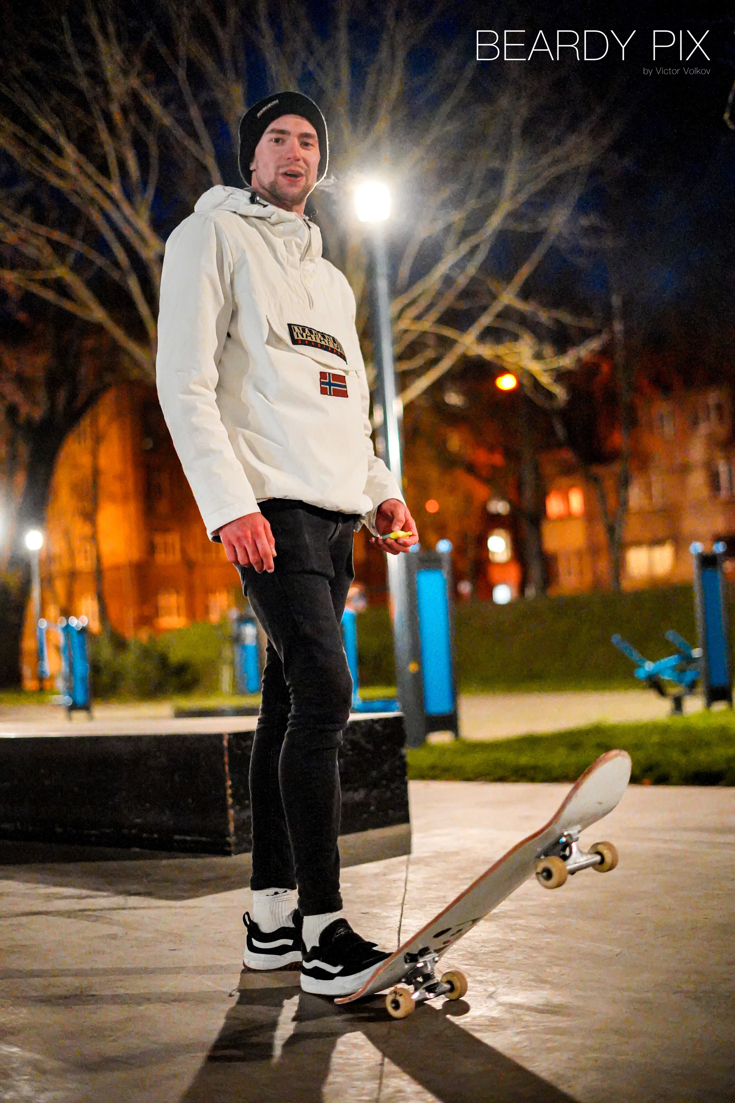 Однажды В Скейт Парке. Beardy Pix