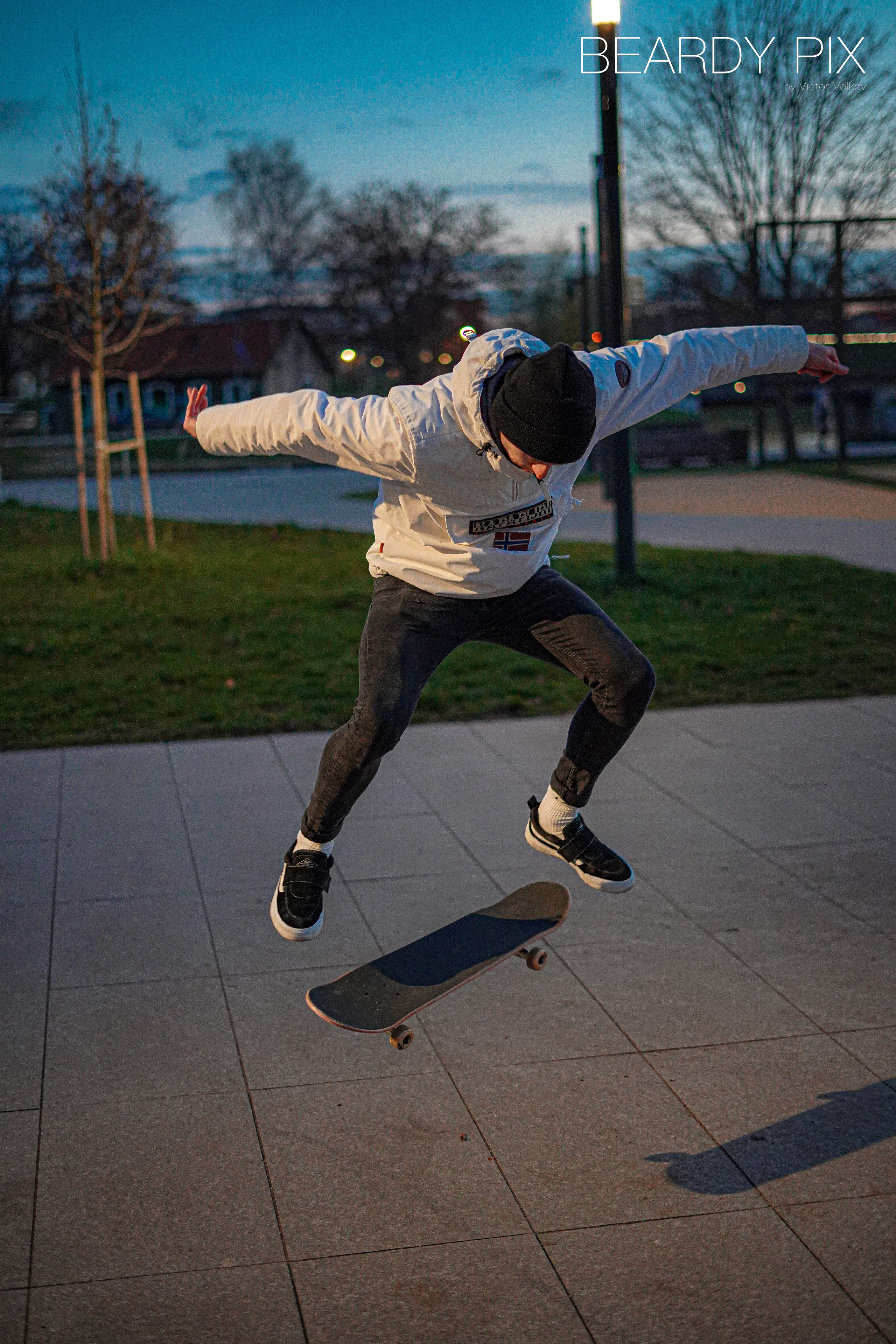 Однажды В Скейт Парке. Beardy Pix