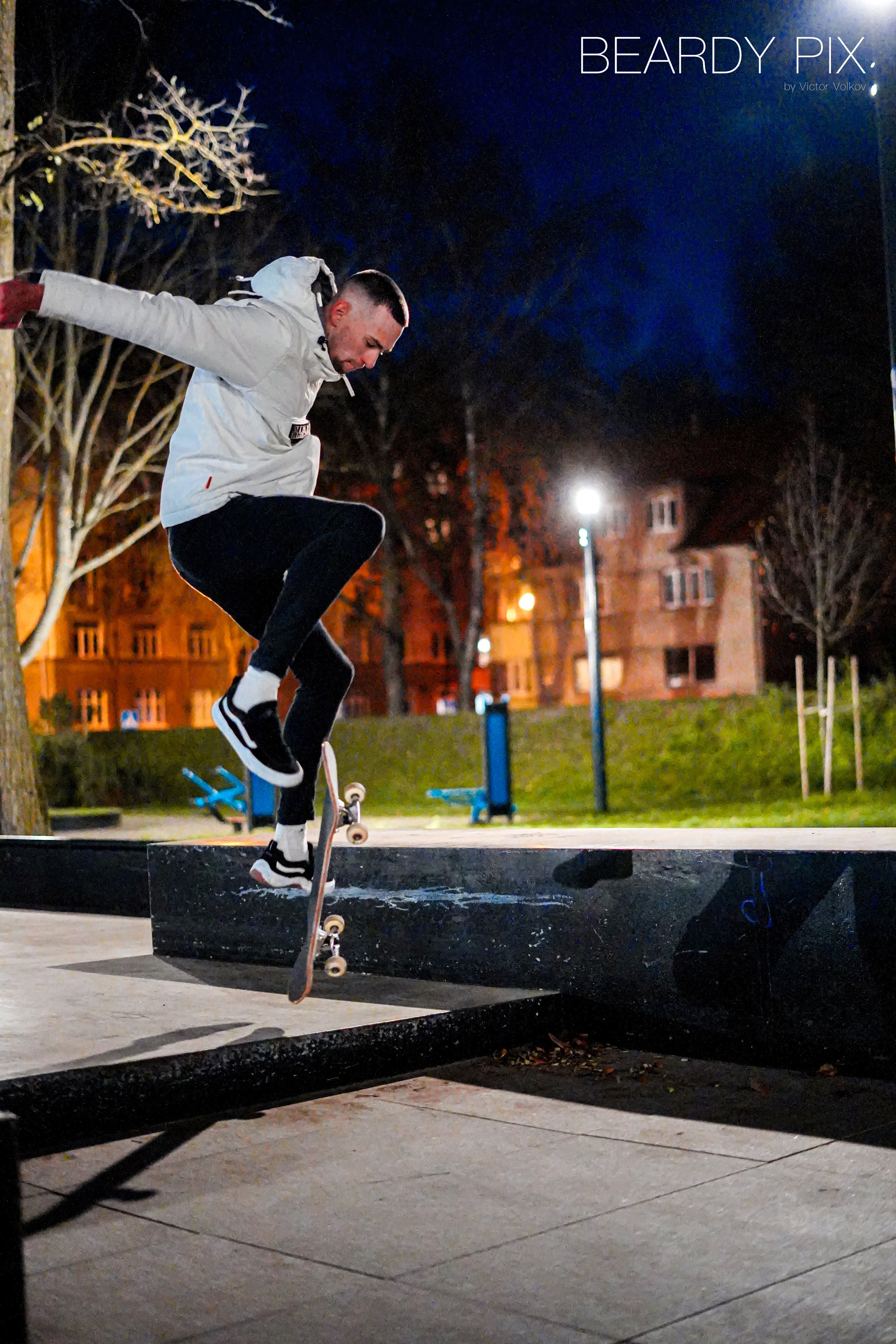 Однажды В Скейт Парке. Beardy Pix