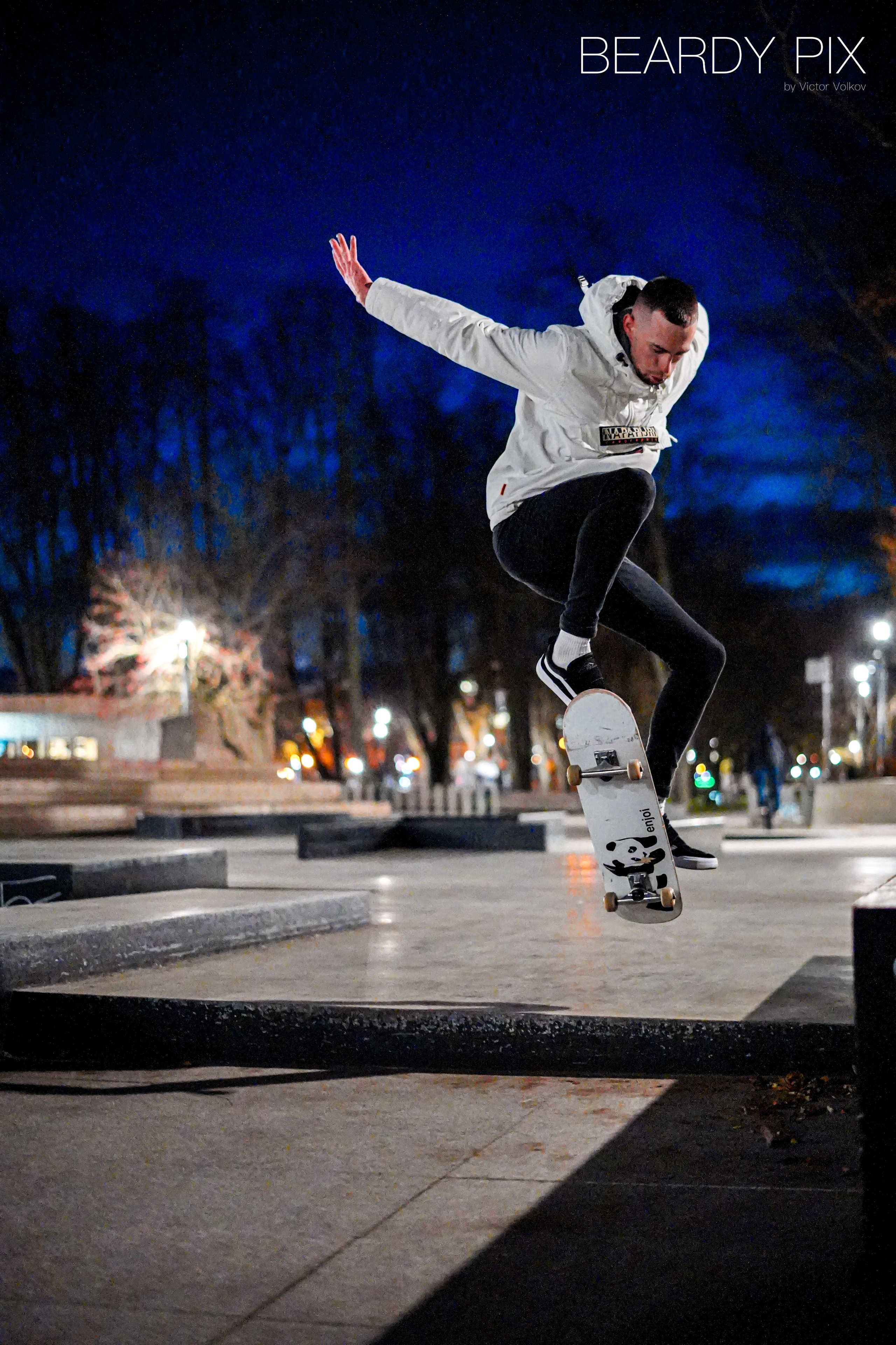 Однажды В Скейт Парке. Beardy Pix