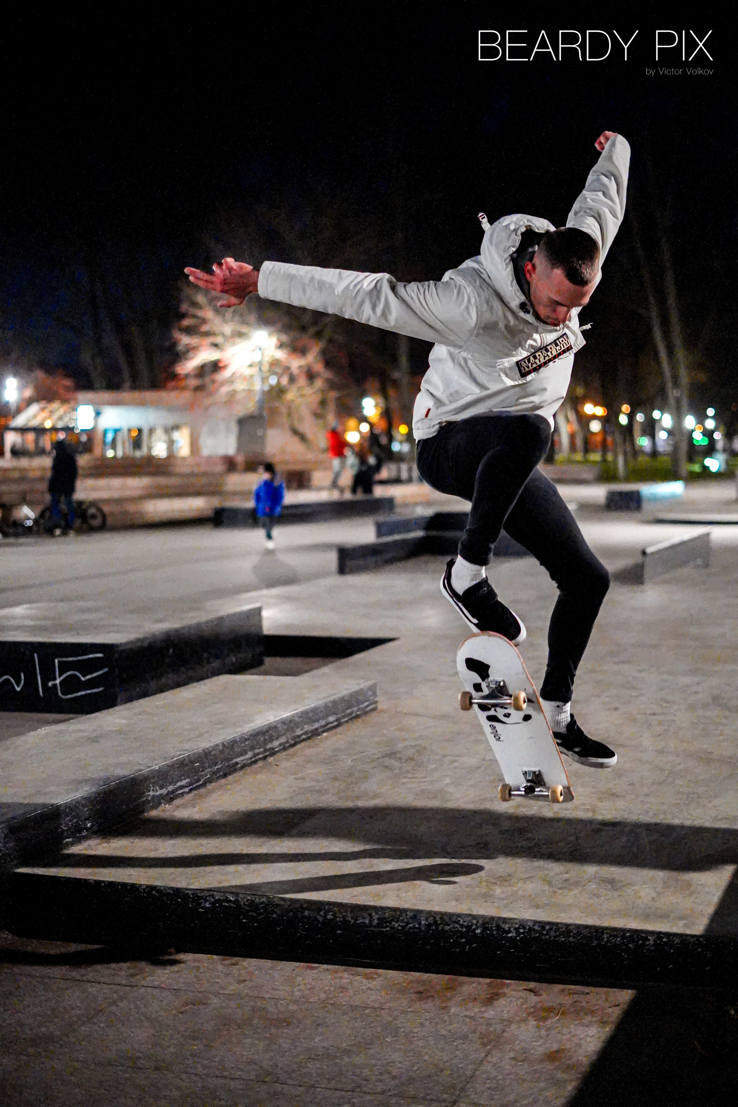 Однажды В Скейт Парке. Beardy Pix