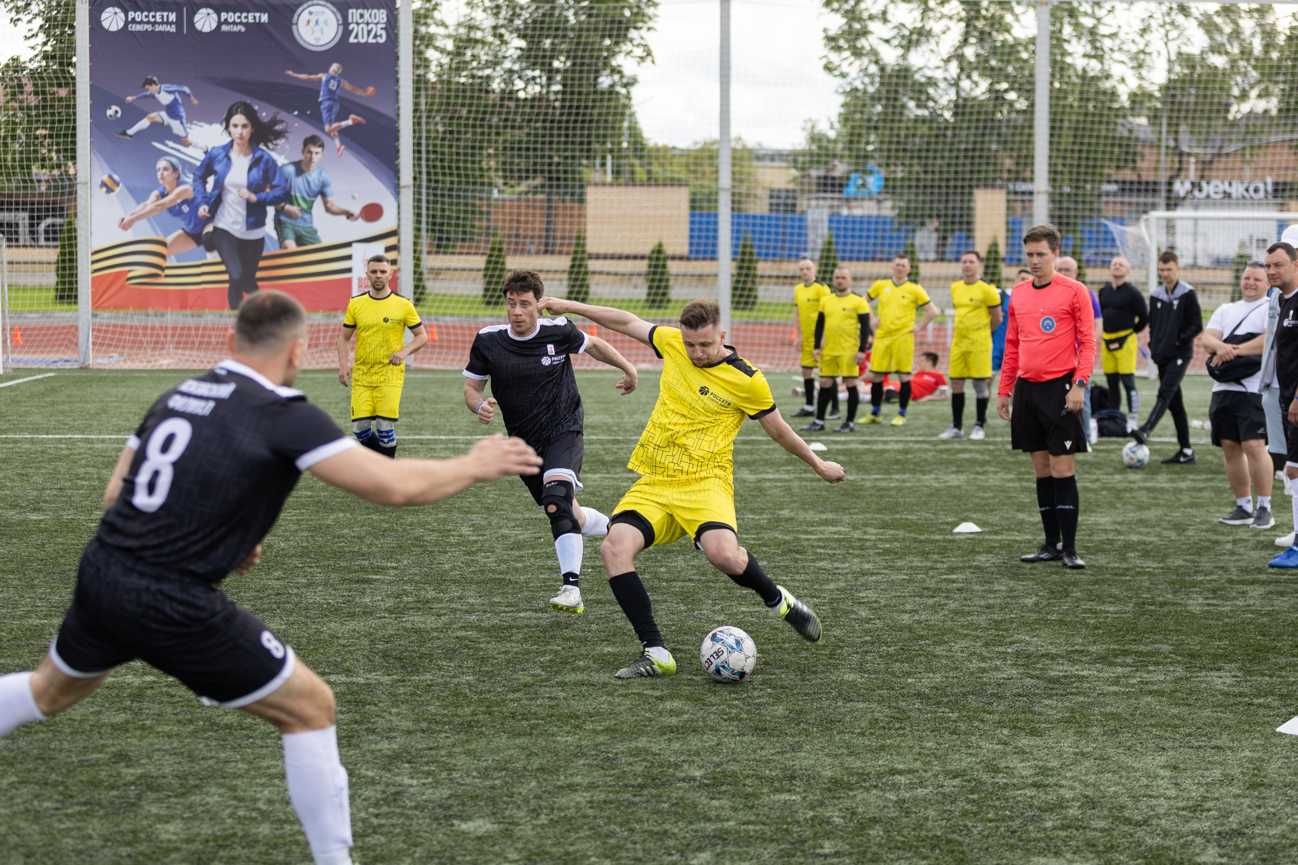 Летняя спартакиада «Росссети». Снимаю съемки