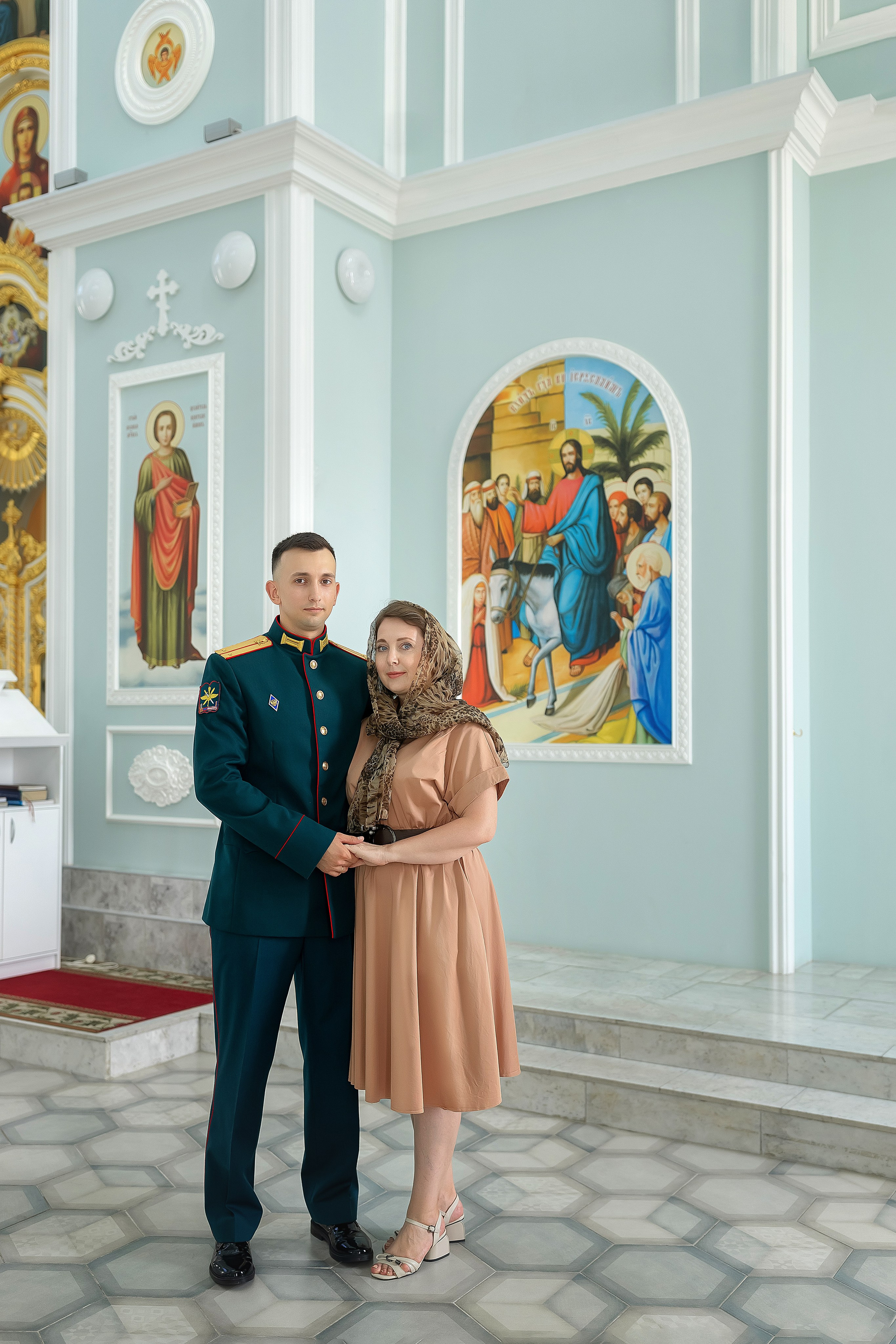 Максим и Виктория Храм Ксении Петербургской. Фотограф на крещение и венчание