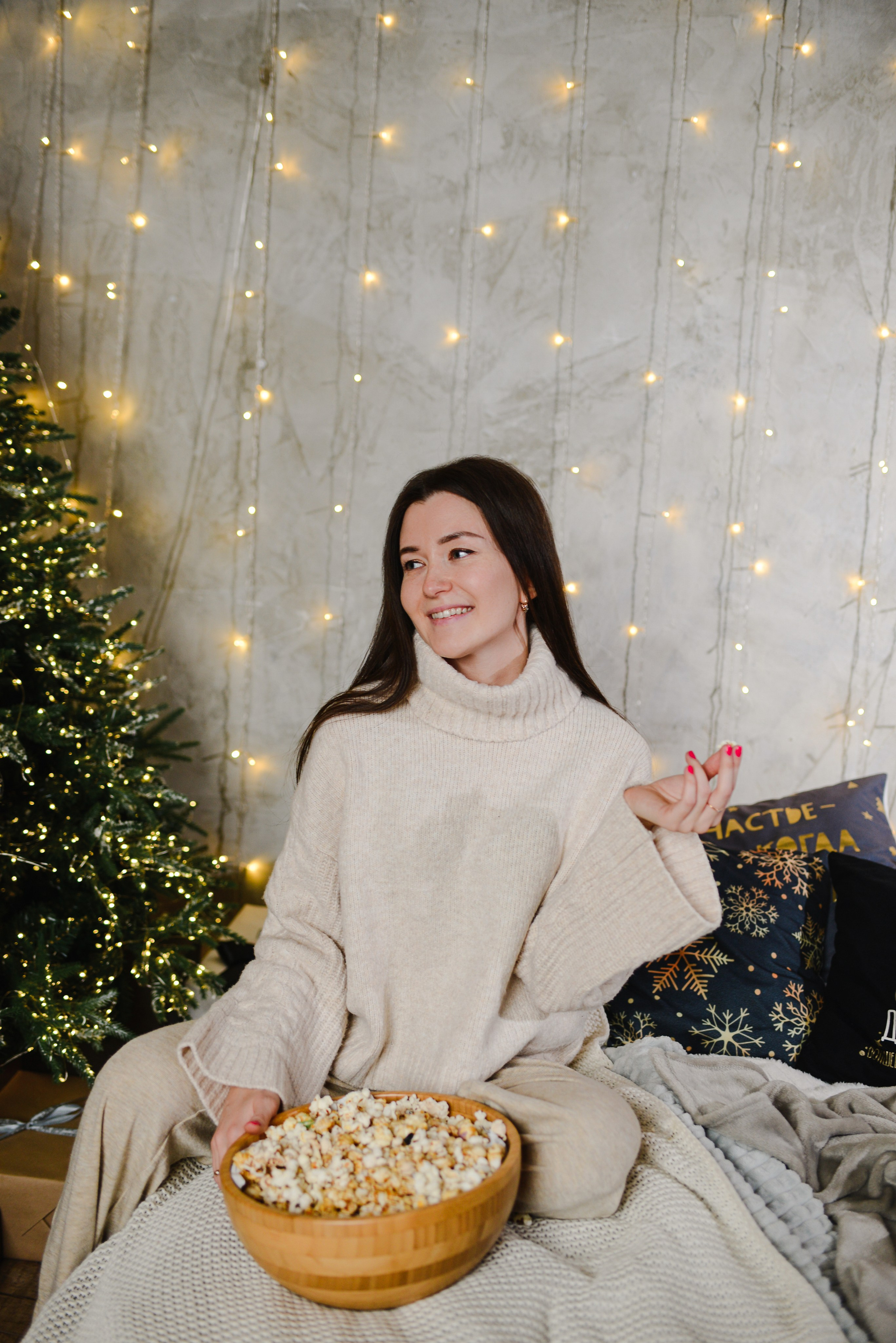 Мама с сыночком (новогодняя). Фотограф Ярута Оксана / Ростов-на-Дону