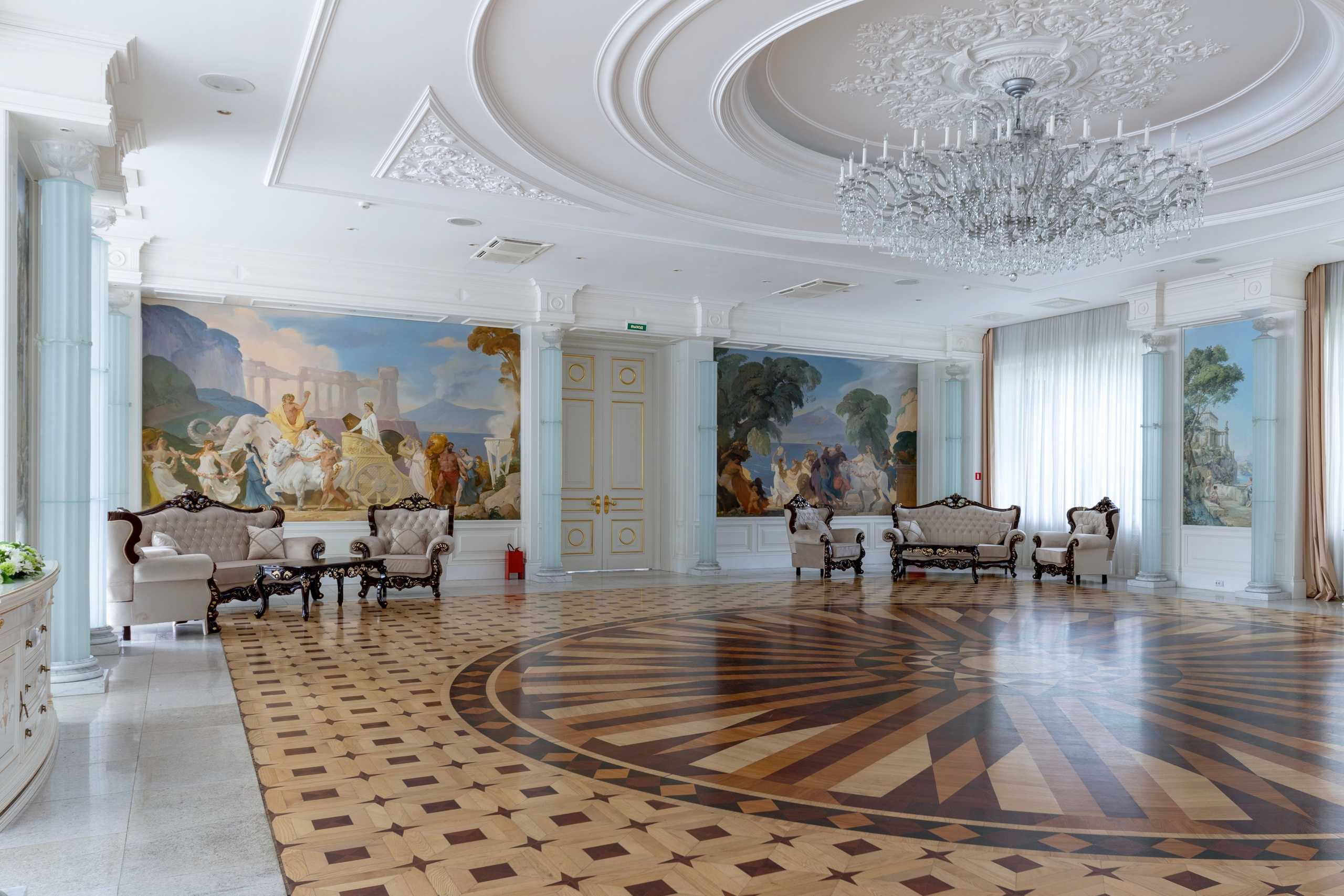 Государственная резиденция К-2 на набережной р. Малой Невки. Интерьерный фотограф в Санкт-Петербурге Екатерина Цыбулько