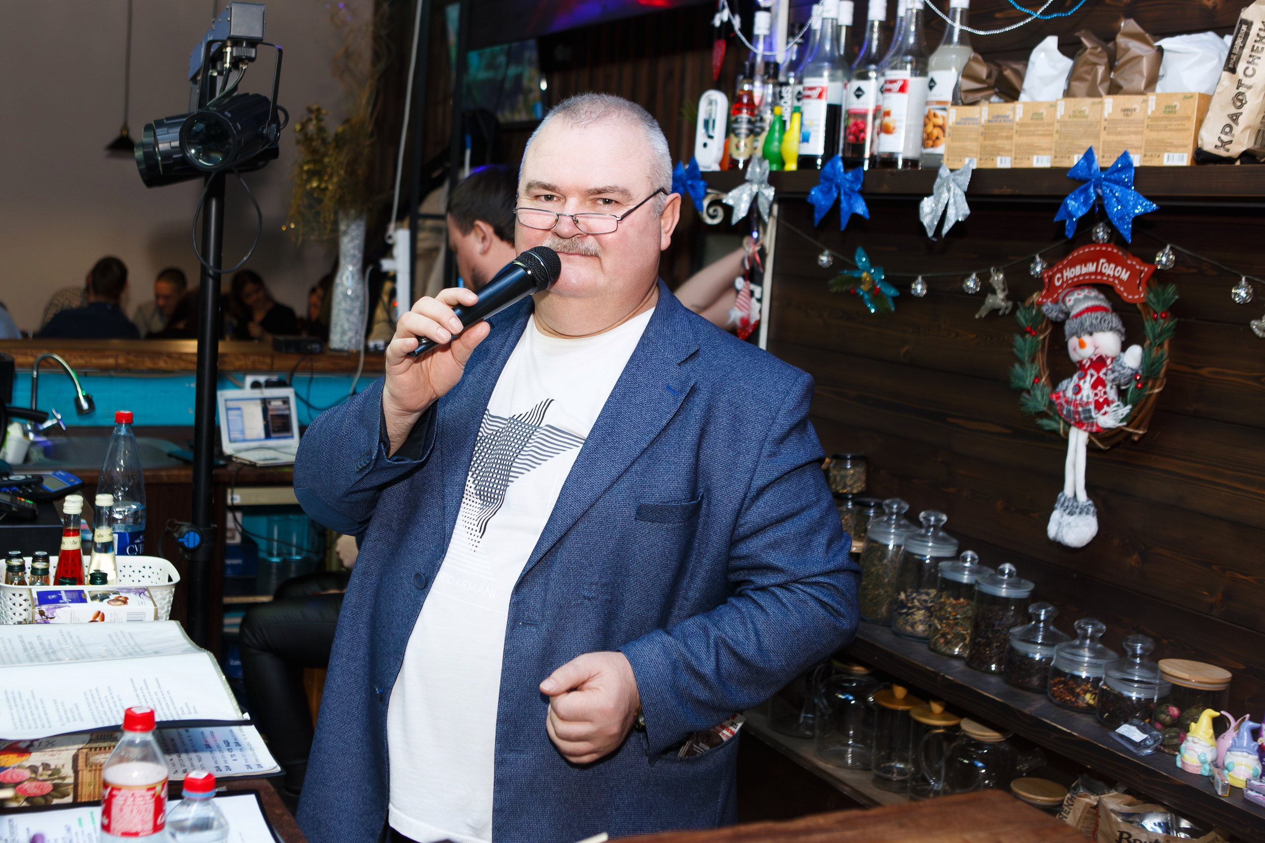 КОРПОРАТИВ 20.12.24 (кафе — АТМОСФЕРА). Профессиональный фотограф в Мценске и Орловской области