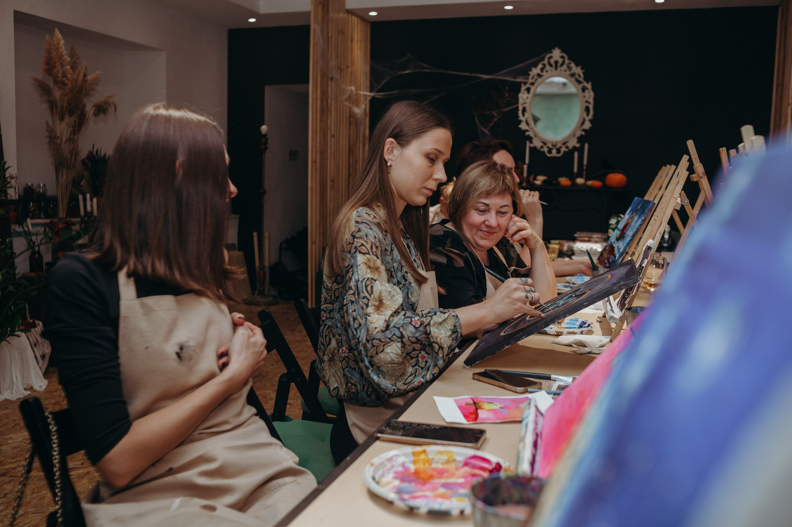 Мастер-класс по живописи. Семейный фотограф во Всеволожске и Санкт-Петербурге Юлия Капустина