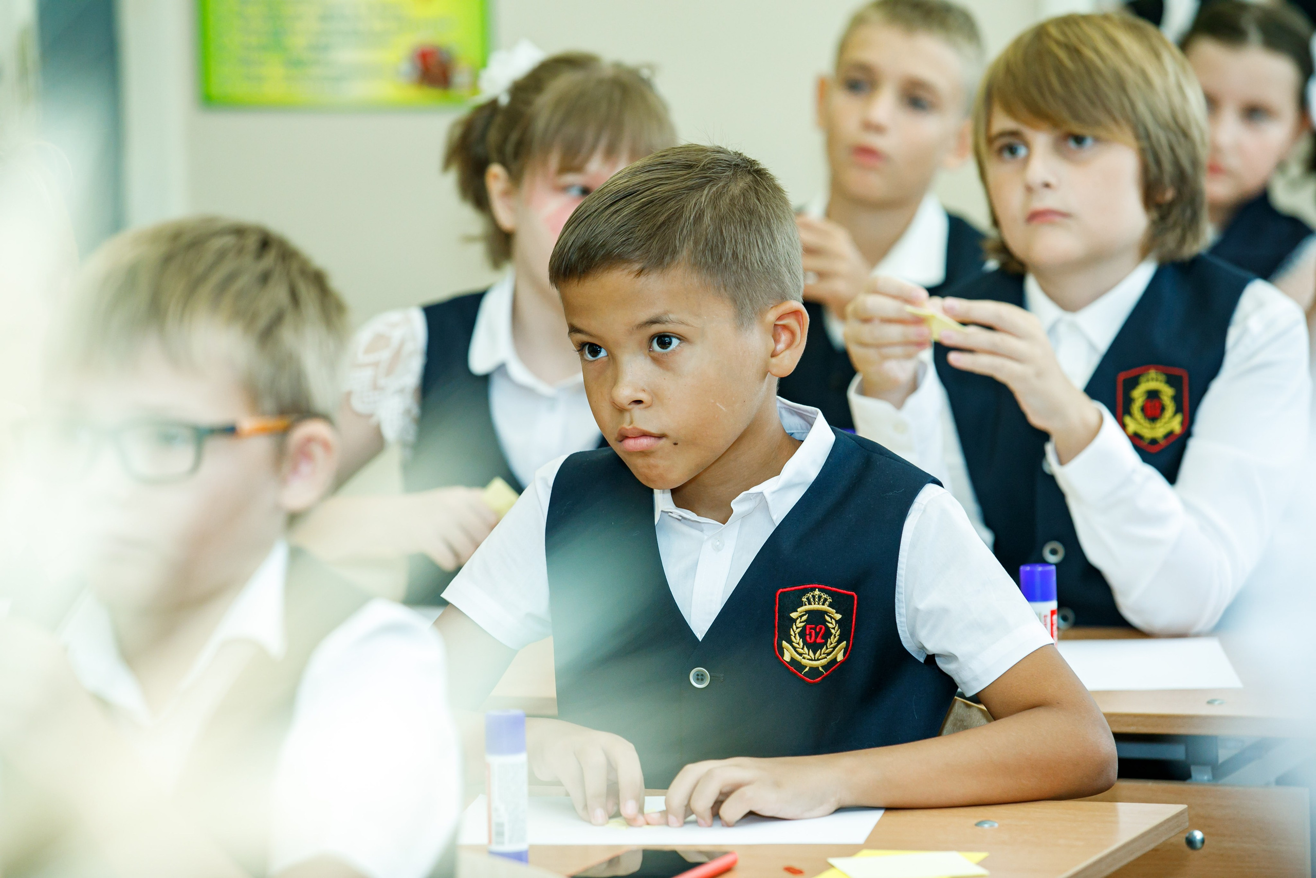 За партой. Семейный фотограф в Краснодаре