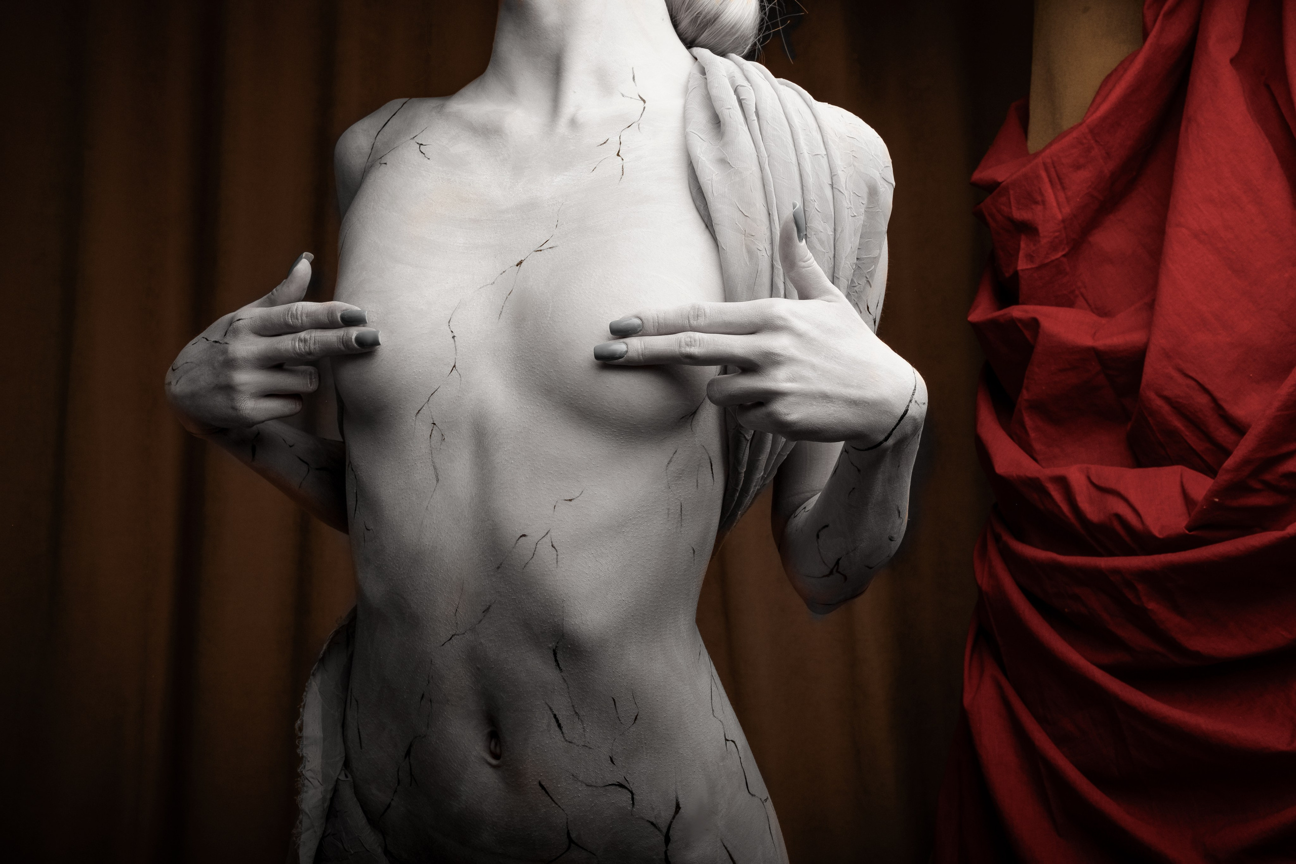 Женская ню фотосессия Казань. Будуар в студии. Владислав Медведев — фотограф Казань