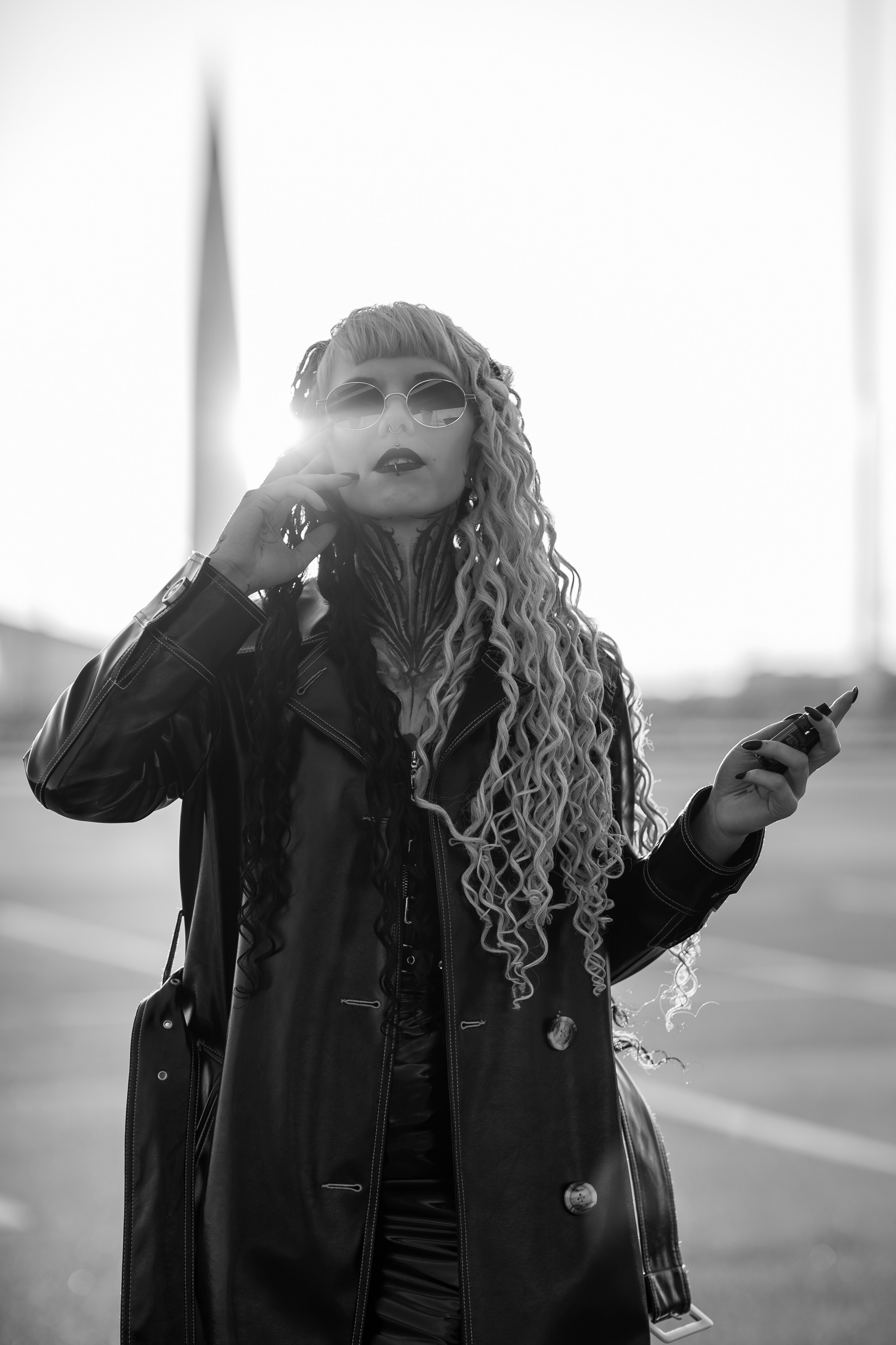 Оля. Паркинг. Портретный фотограф в Санкт-Петербурге Александр Быстрицкий