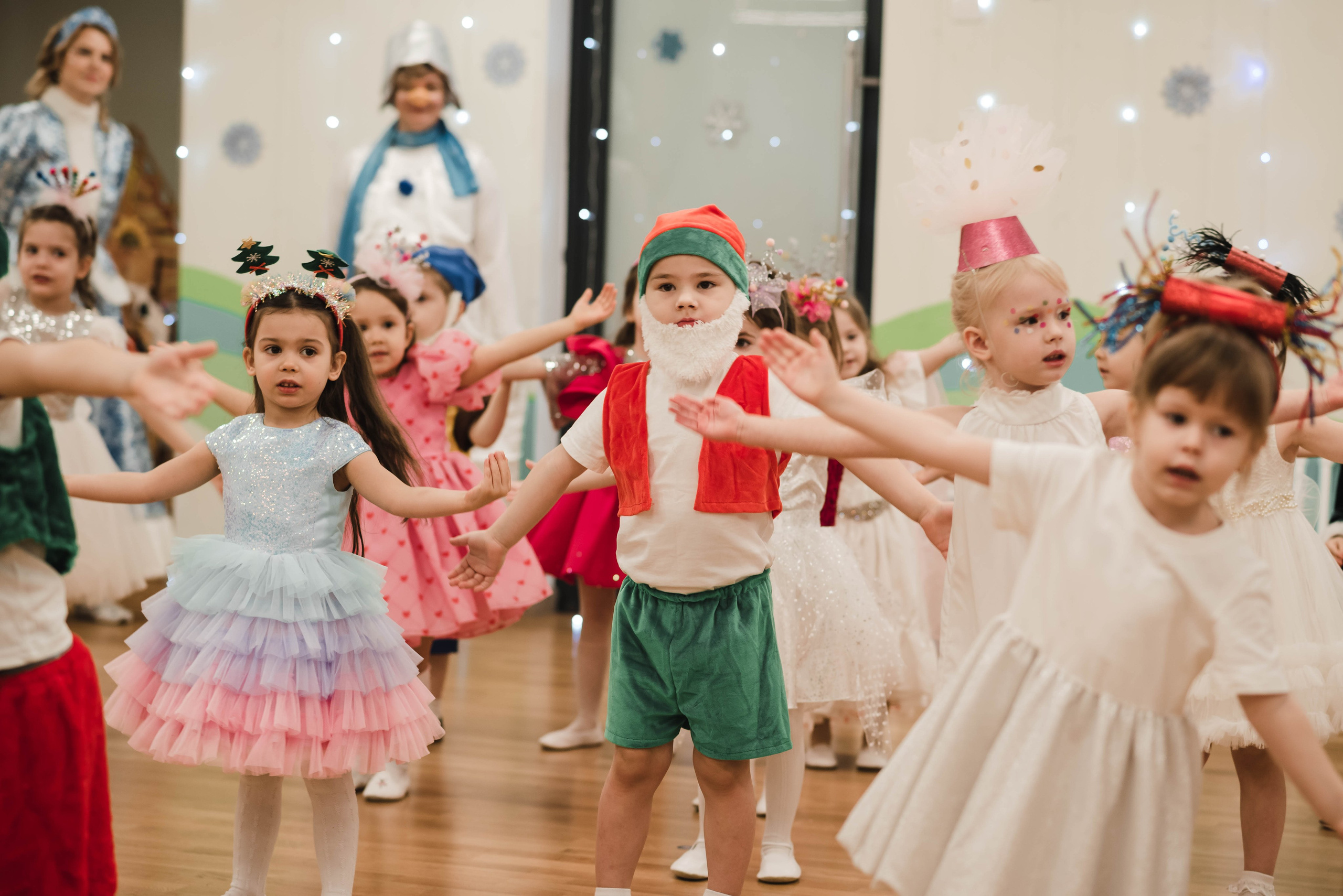 Детский садик Новый год. Фотограф в Москве новорожденные свадьбы семьи Дарья Ларионова