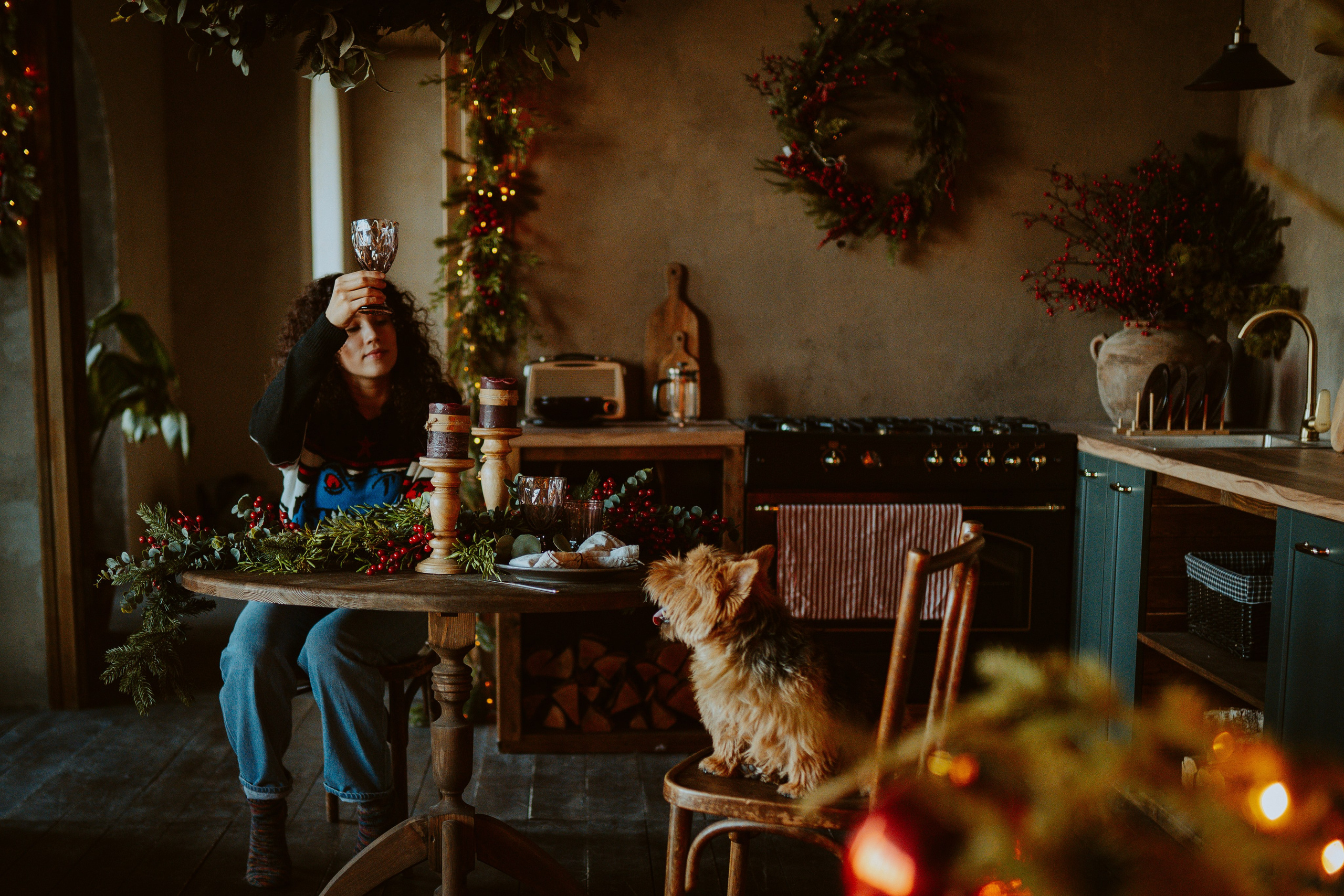 Фотосессия с собакой в студии. Фотограф анималист в Спб недорого Олеся Майорова