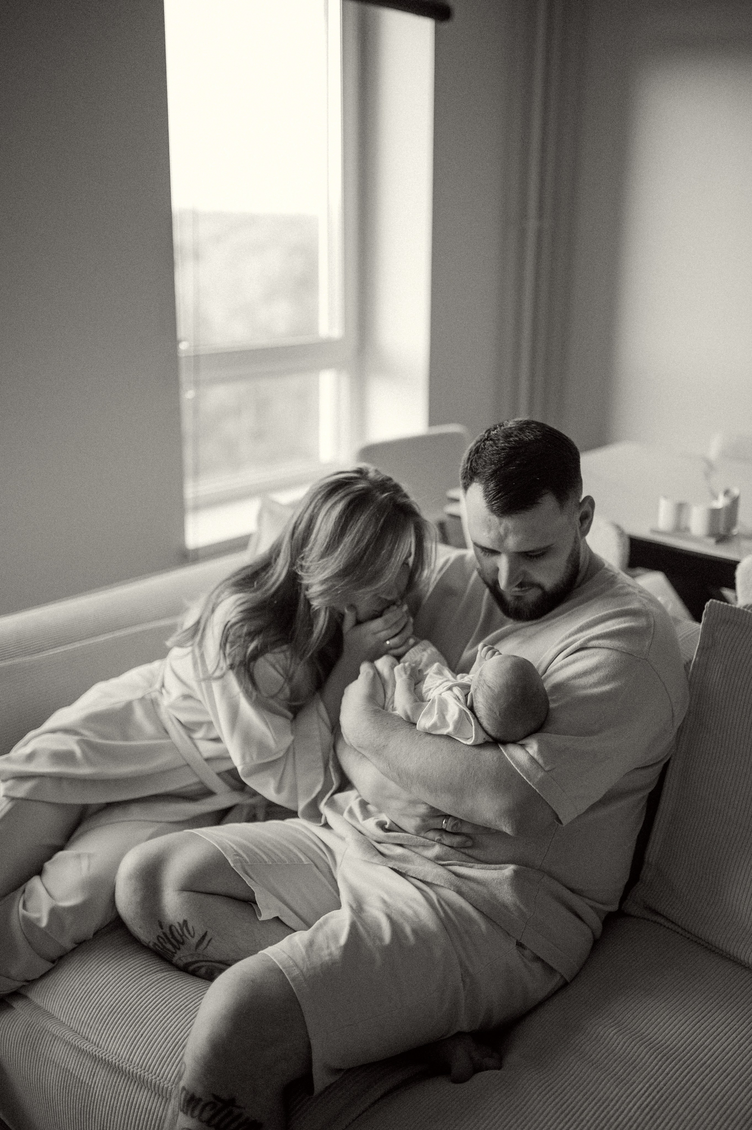 Ньюборн фотосессия в стиле лайфстайл Москва. Семейная фотосессия Бутово Москва фотограф Алина Морщагина