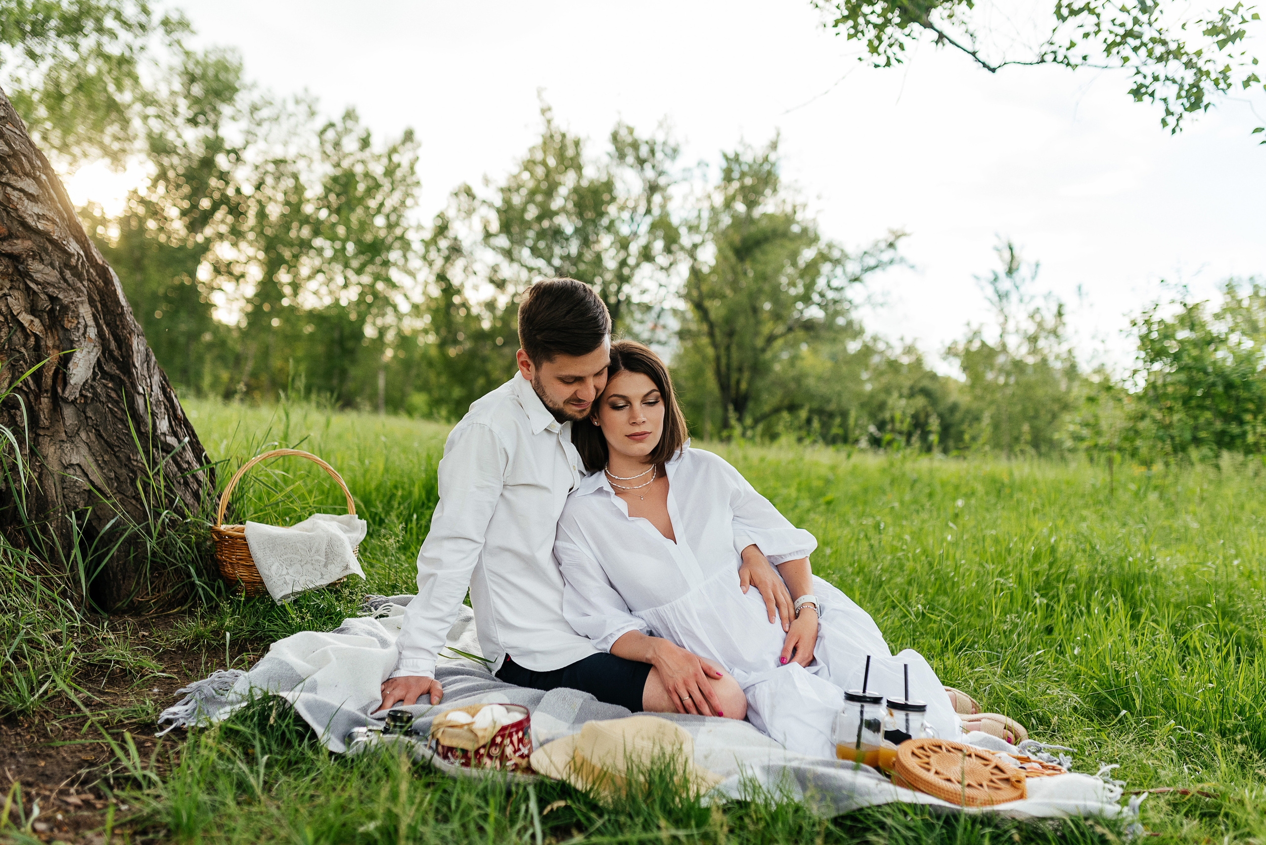 Семейная фотосессия и пикник на природе. Свадебный и семейный фотограф в Красноярске Наталья Дроздова
