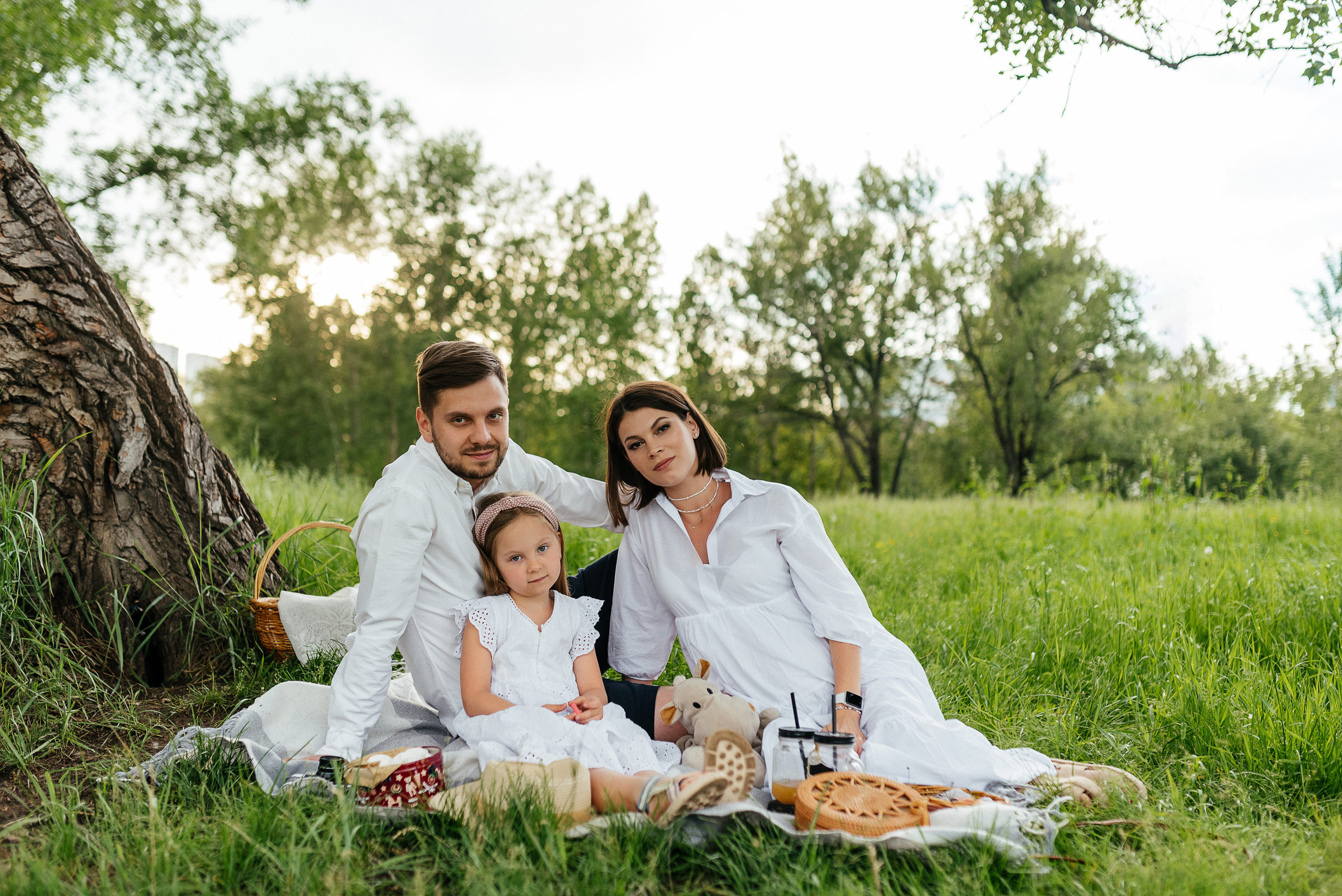 Семейная фотосессия и пикник на природе. Свадебный и семейный фотограф в Красноярске Наталья Дроздова
