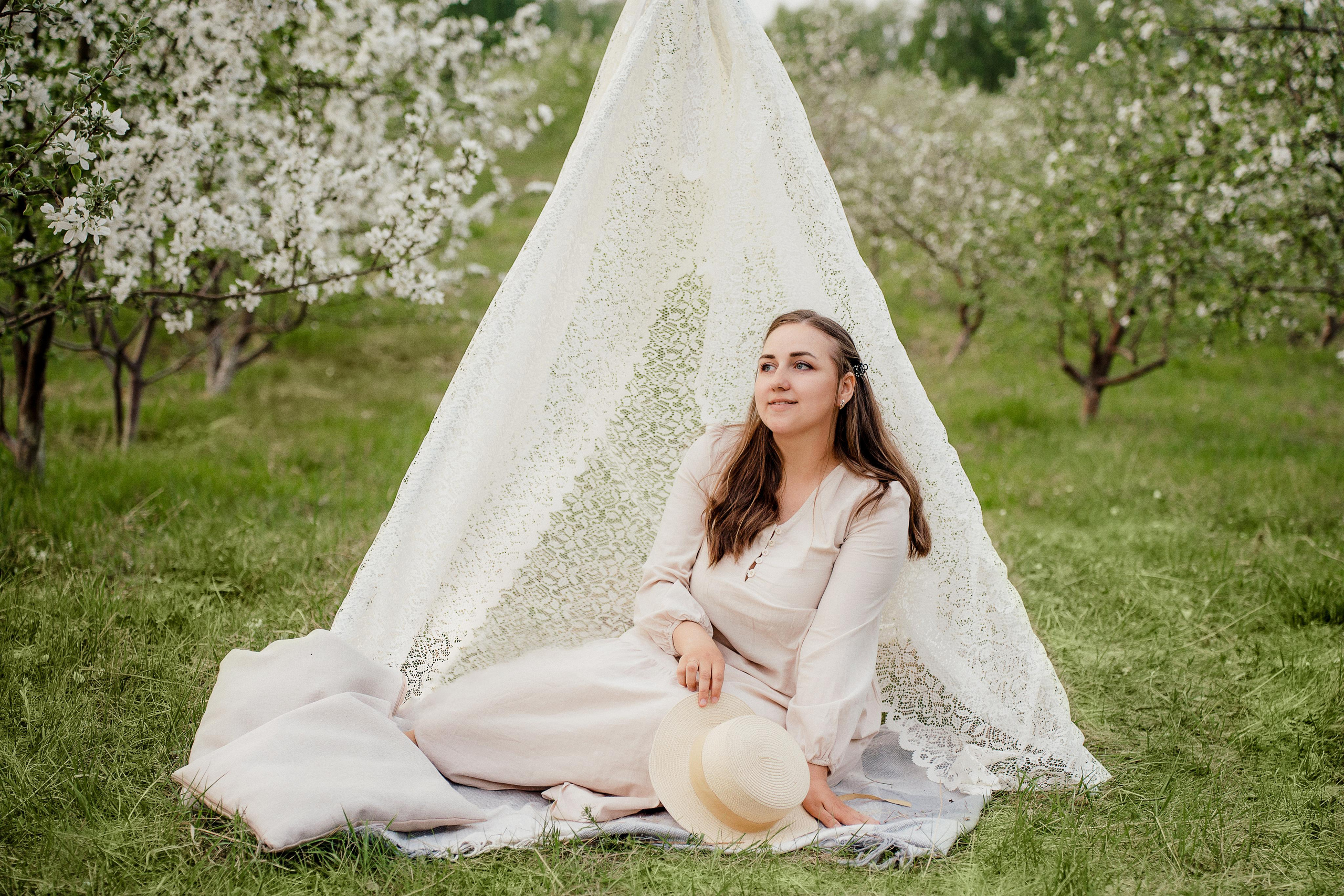 Фотосессия в цветении. Свадебный и семейный фотограф в Красноярске Наталья Дроздова