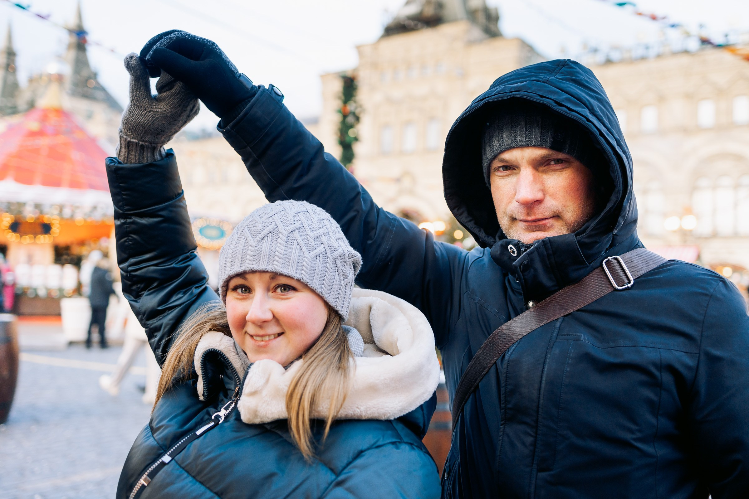 Морозный день