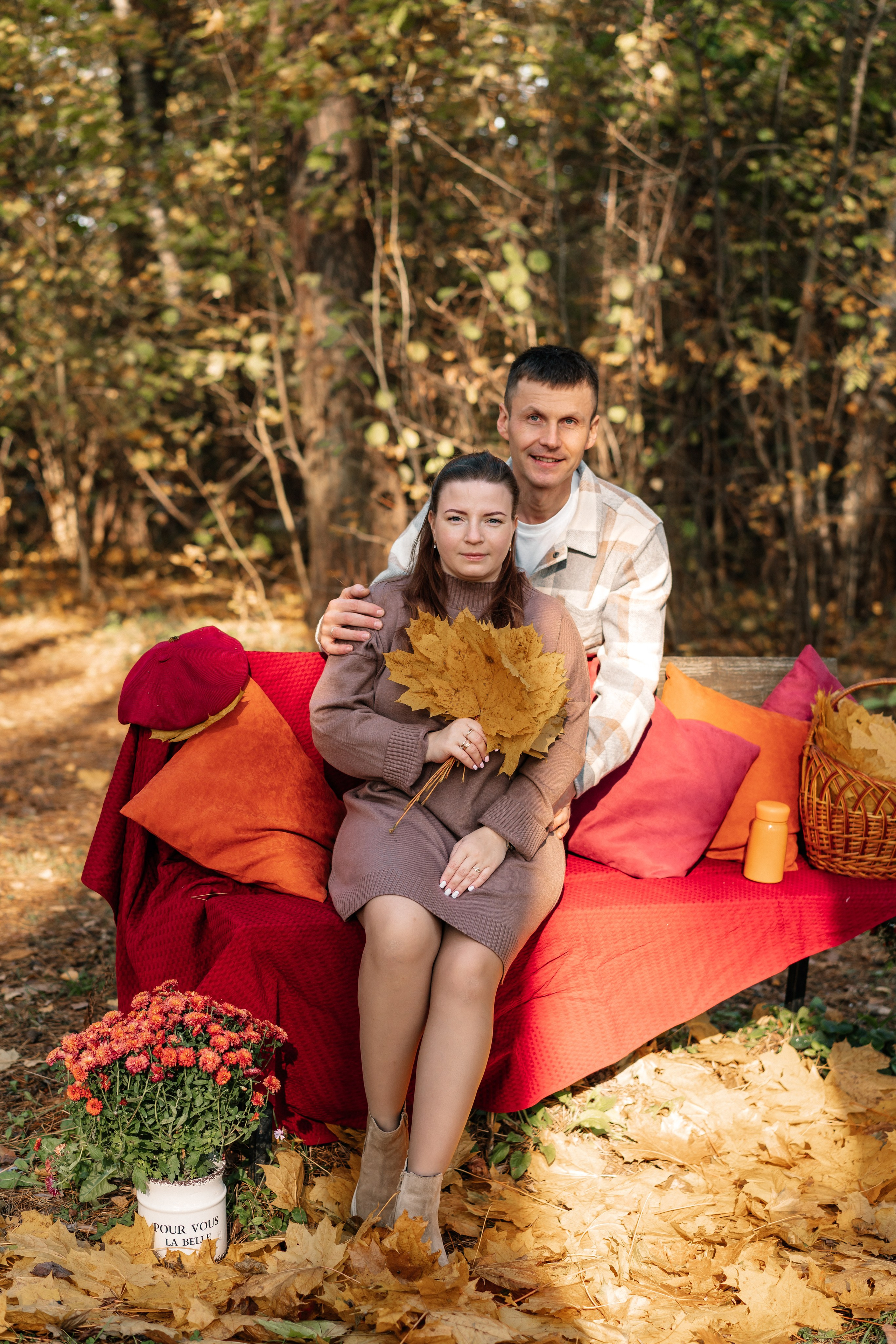 Осенняя фотосессия. Семейный фотограф Одинцово Москва Наталия Черенкова