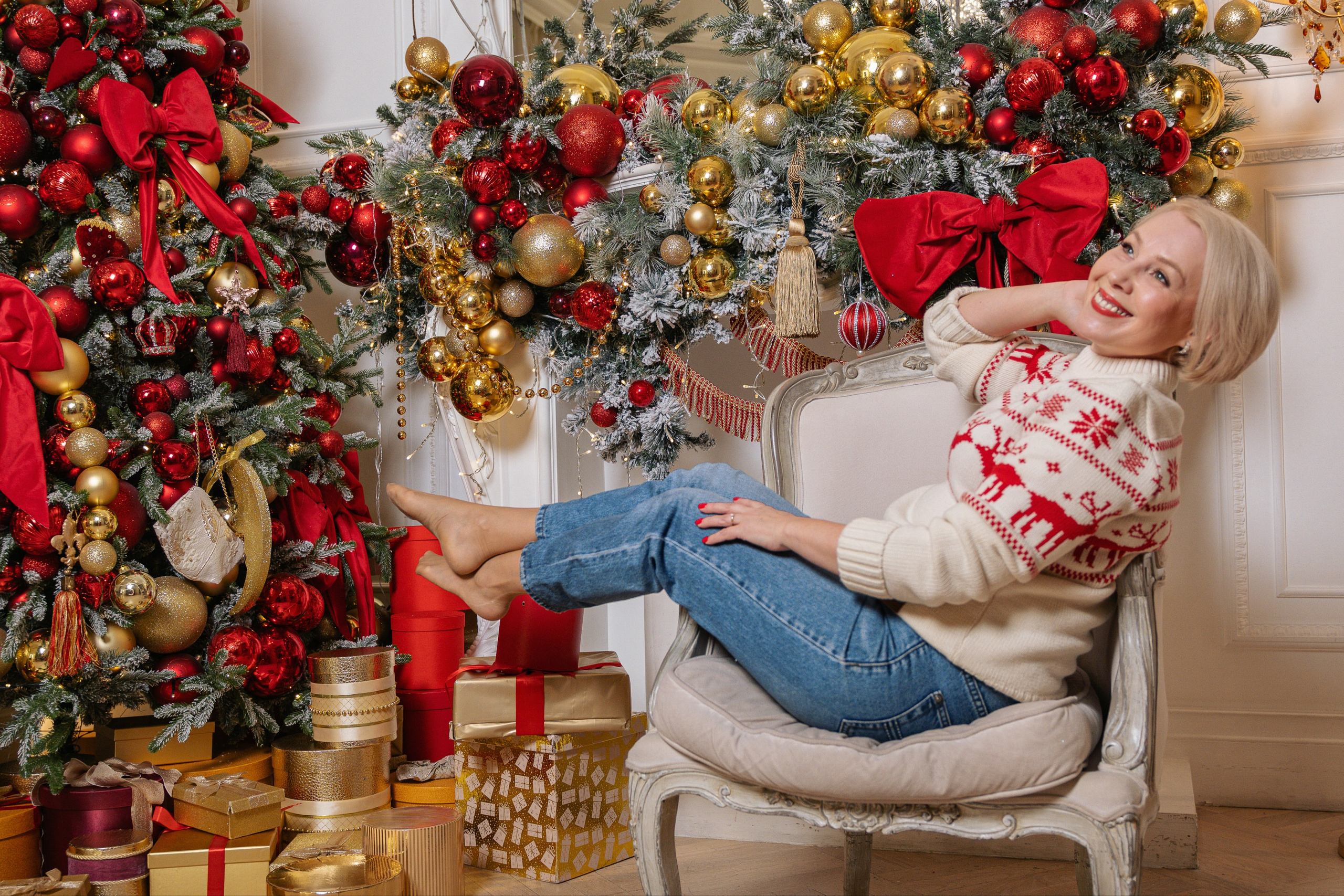 Новогодние фотосессии. Фотограф в Москве Антонова Татьяна, снимаю мужской и женский портрет