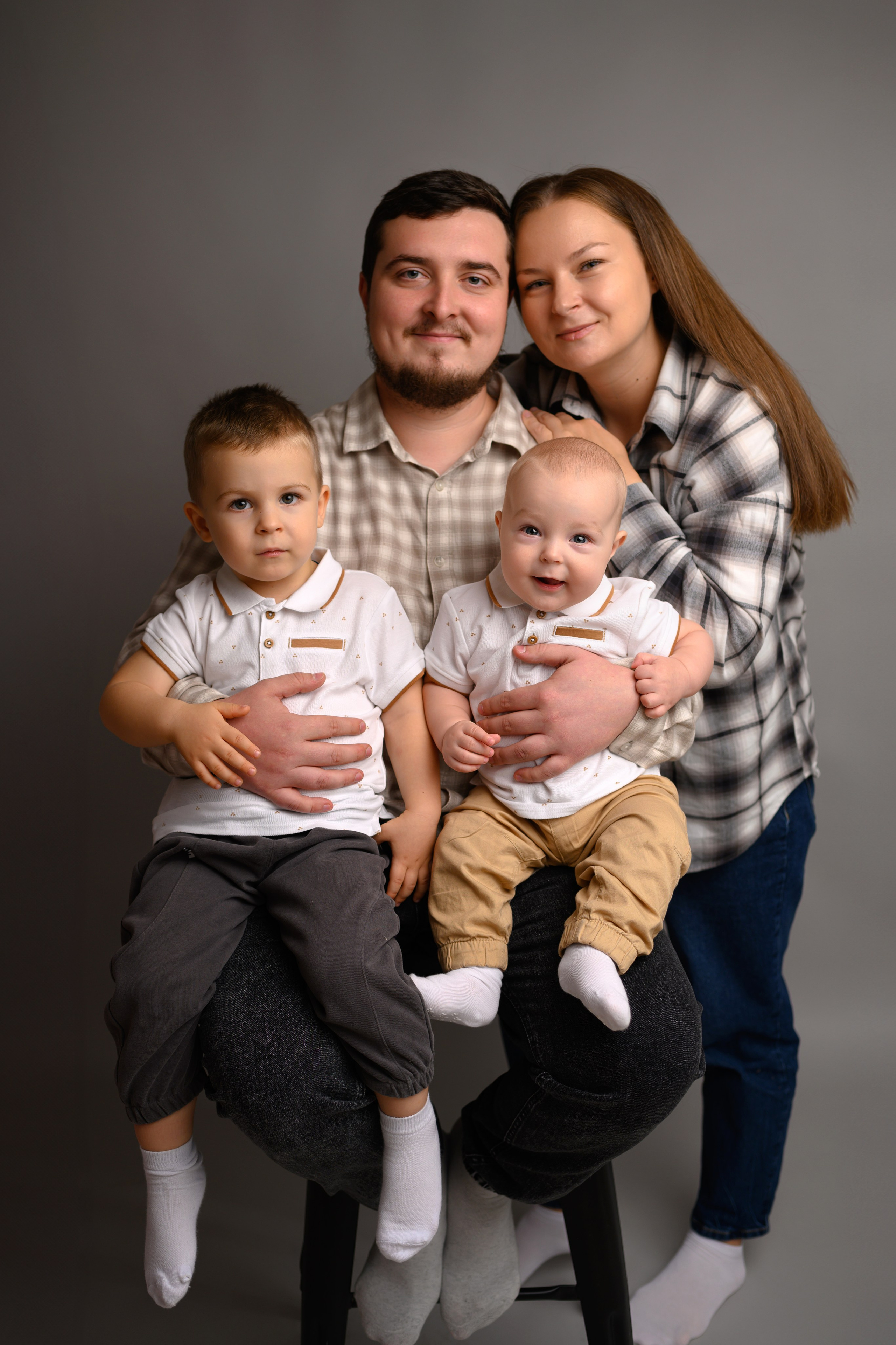 Портреты с семьей. Семейный, детский фотограф в Москве Дегтярева Анастасия