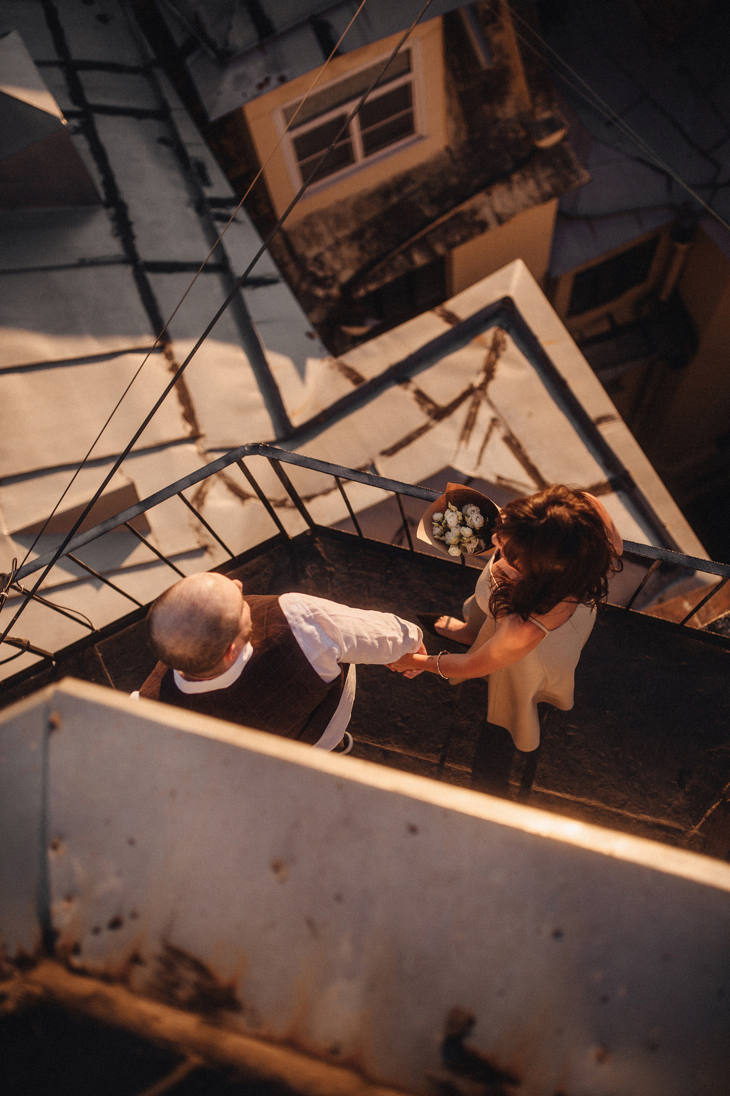 Мы гуляли по крышам Питера. Фотограф в Санкт Петербурге Лара Великова