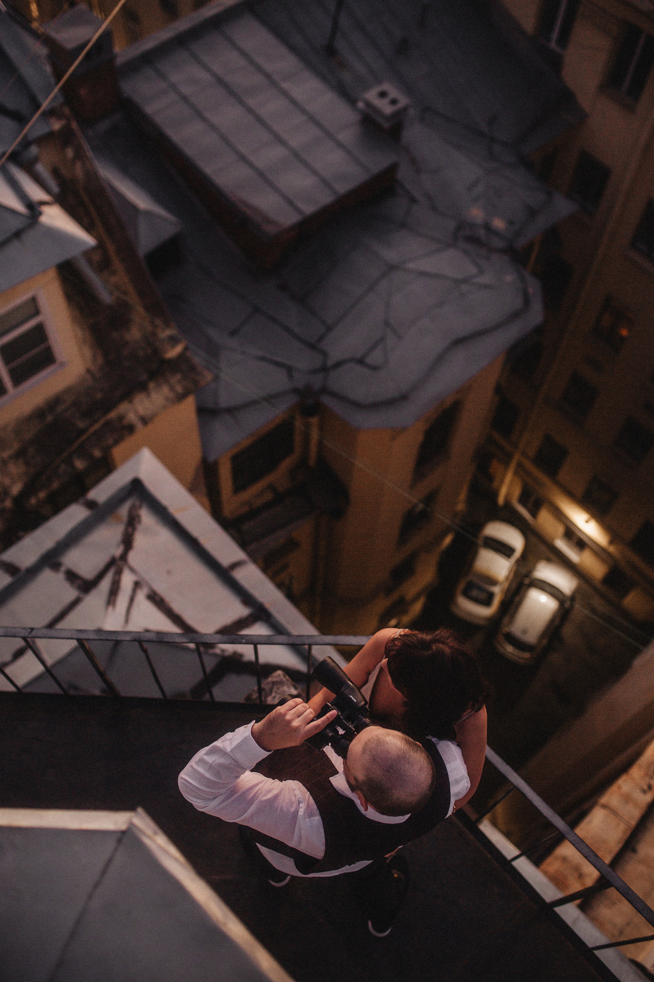 Мы гуляли по крышам Питера. Фотограф в Санкт Петербурге Лара Великова