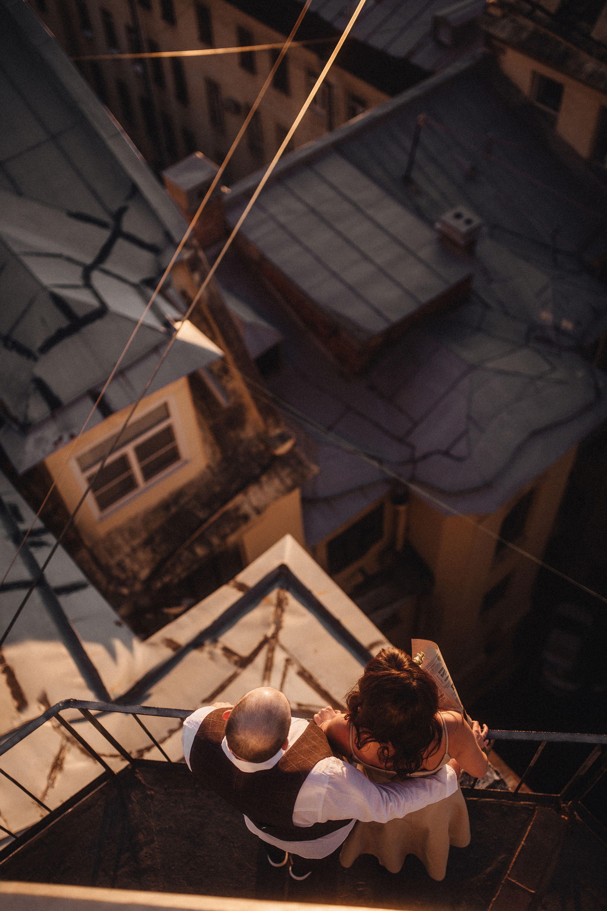 Мы гуляли по крышам Питера. Фотограф в Санкт Петербурге Лара Великова