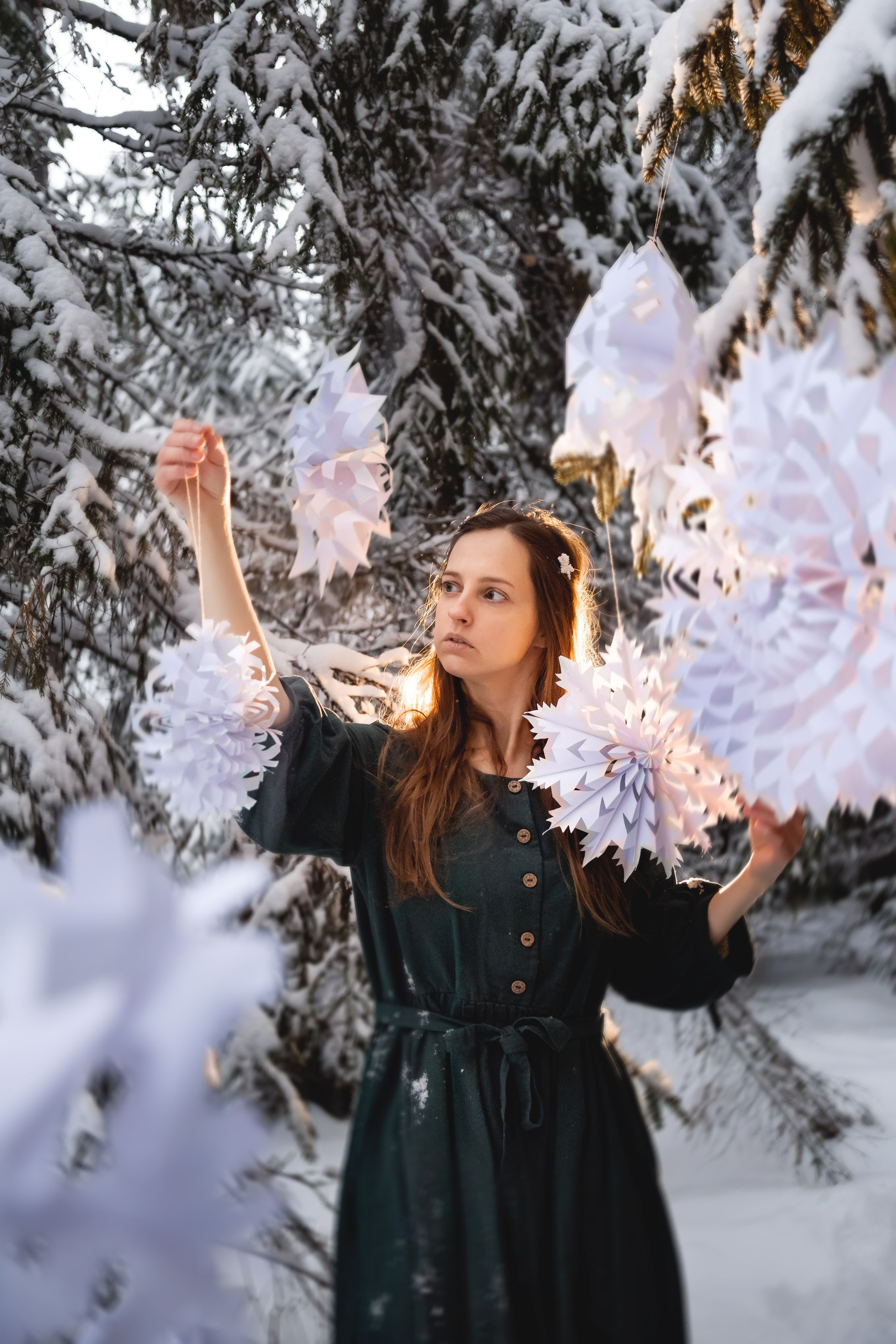 Новогодняя 2025. Катя Цвет