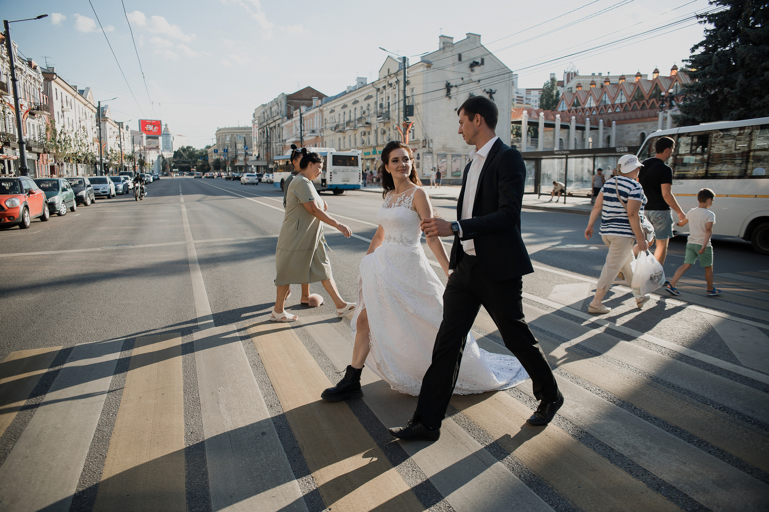 Любовь в большом городе. Свадебный и семейный фотограф в Воронеже Кирсанова Наталья