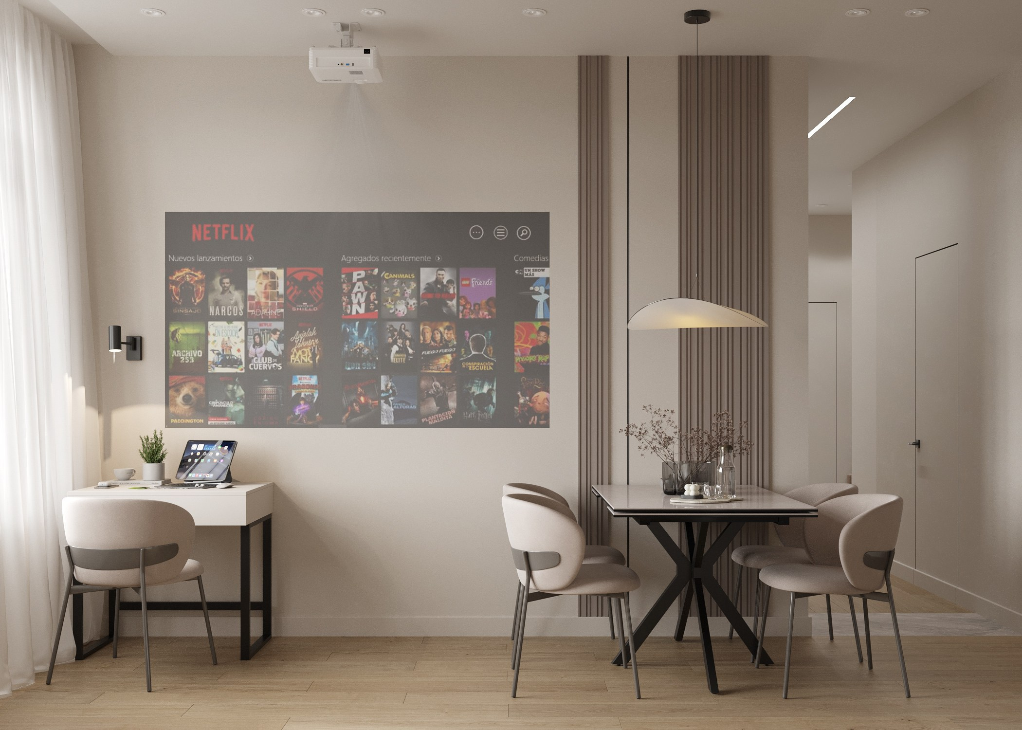 Стильная квартира для семьи 62 м². Дизайнер интерьера г. Ульяновск