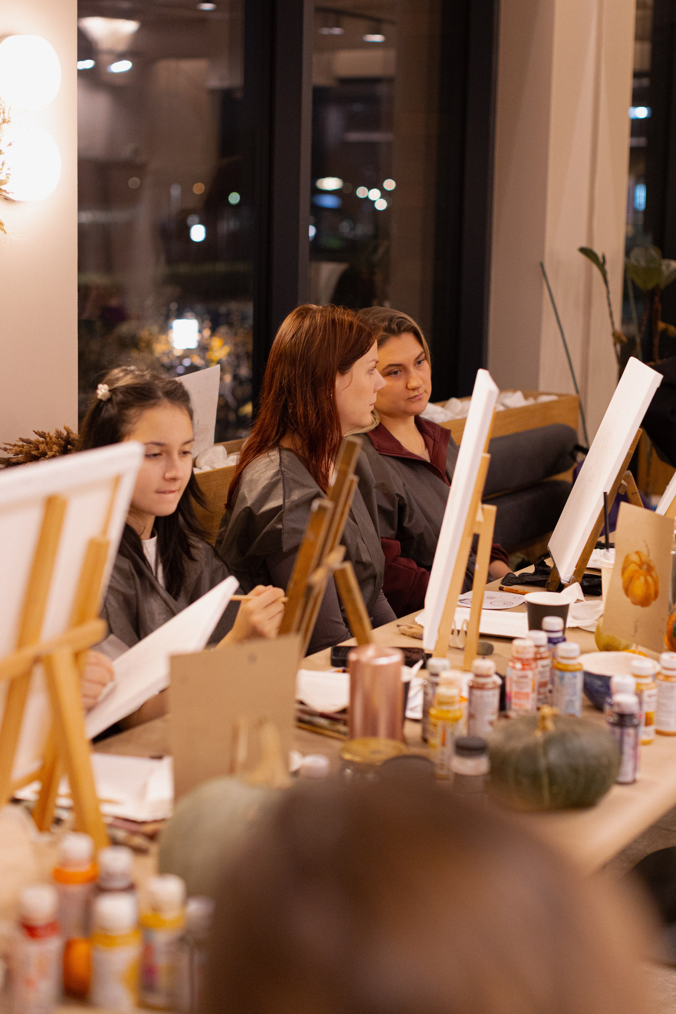 МК Тыква в кафе Здрасте. Анастасия Ракчеева Художник