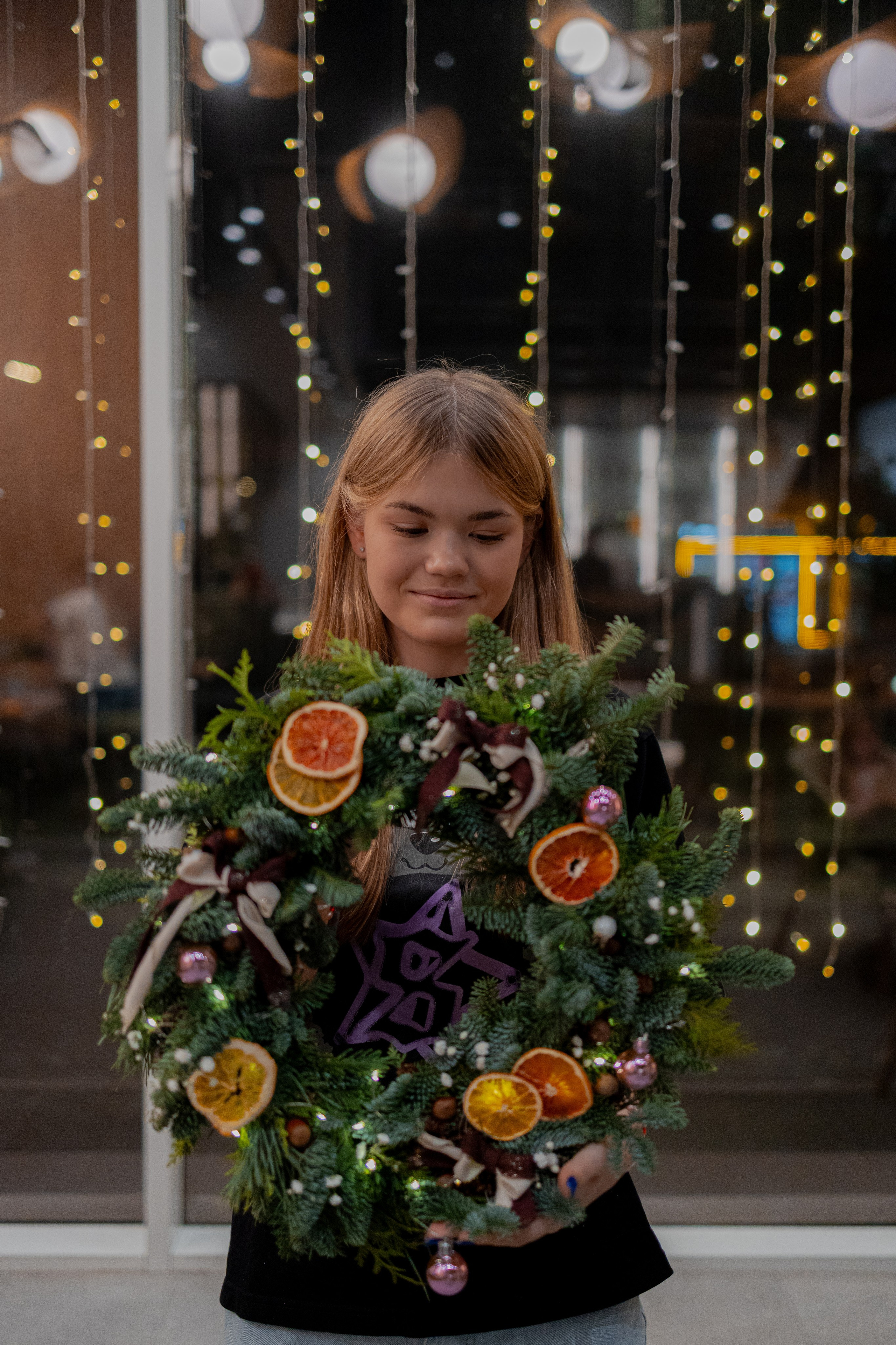 Мк Новогодний Венок. Анастасия Ракчеева Художник