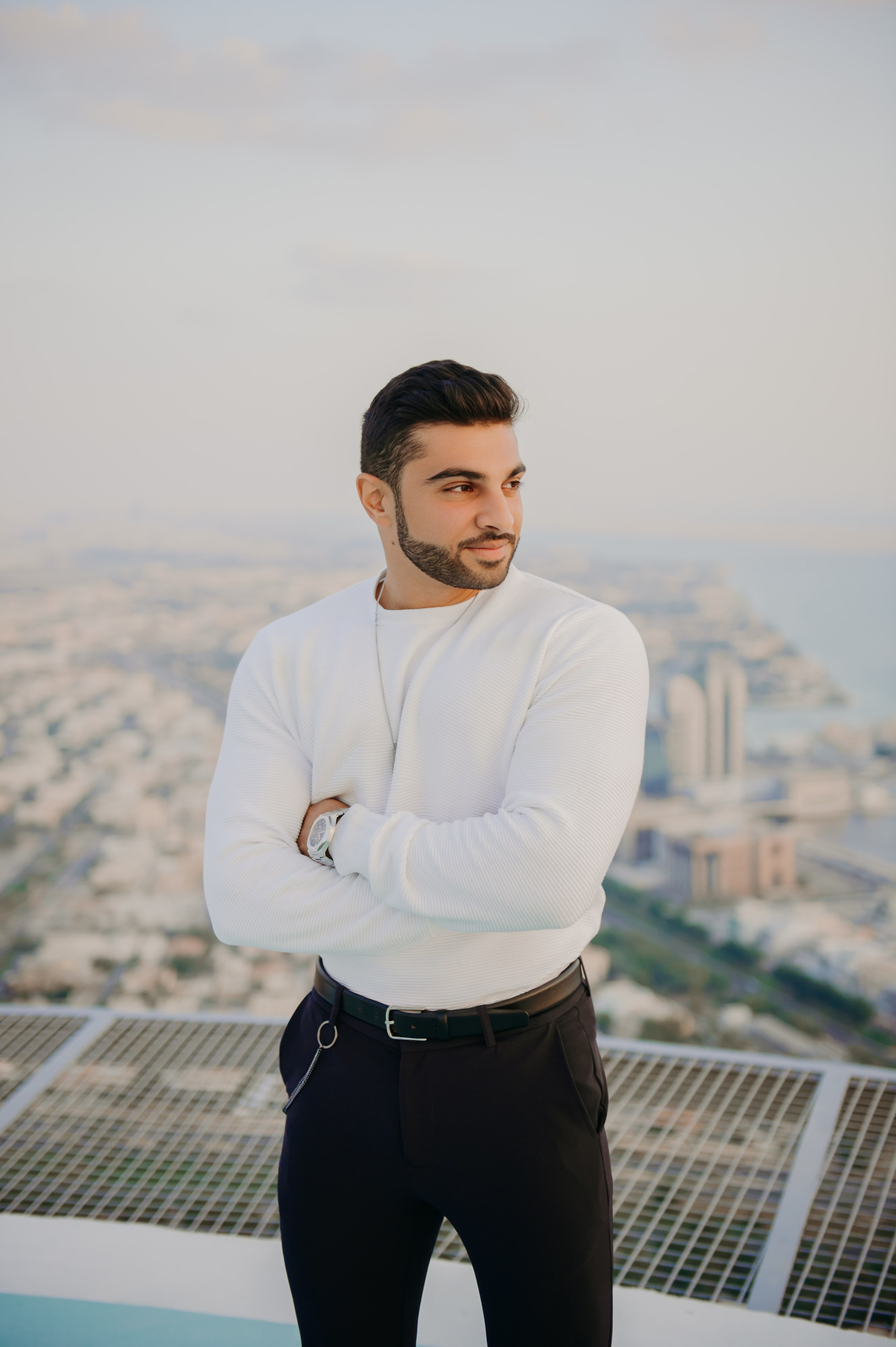 Love Story на высоте (Абу Даби). Фотограф в Москве и Санкт-Петербурге Дарина