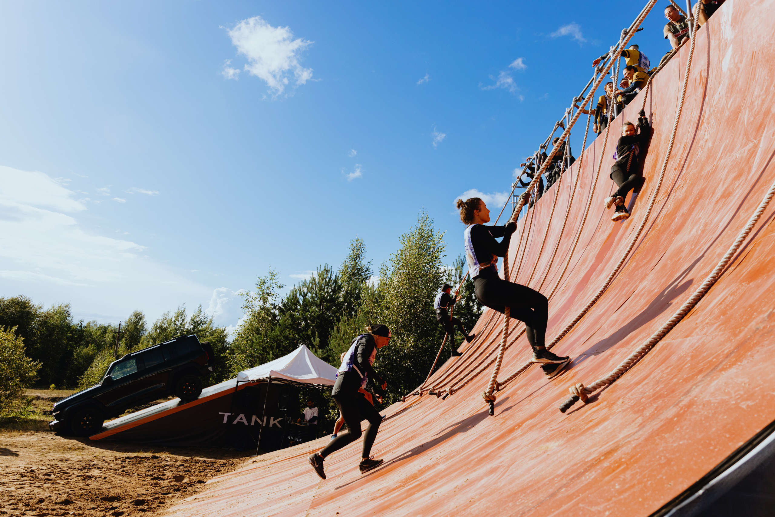 TANK на «Гонке Героев». Фотограф в Москве и Санкт-Петербурге Дарина