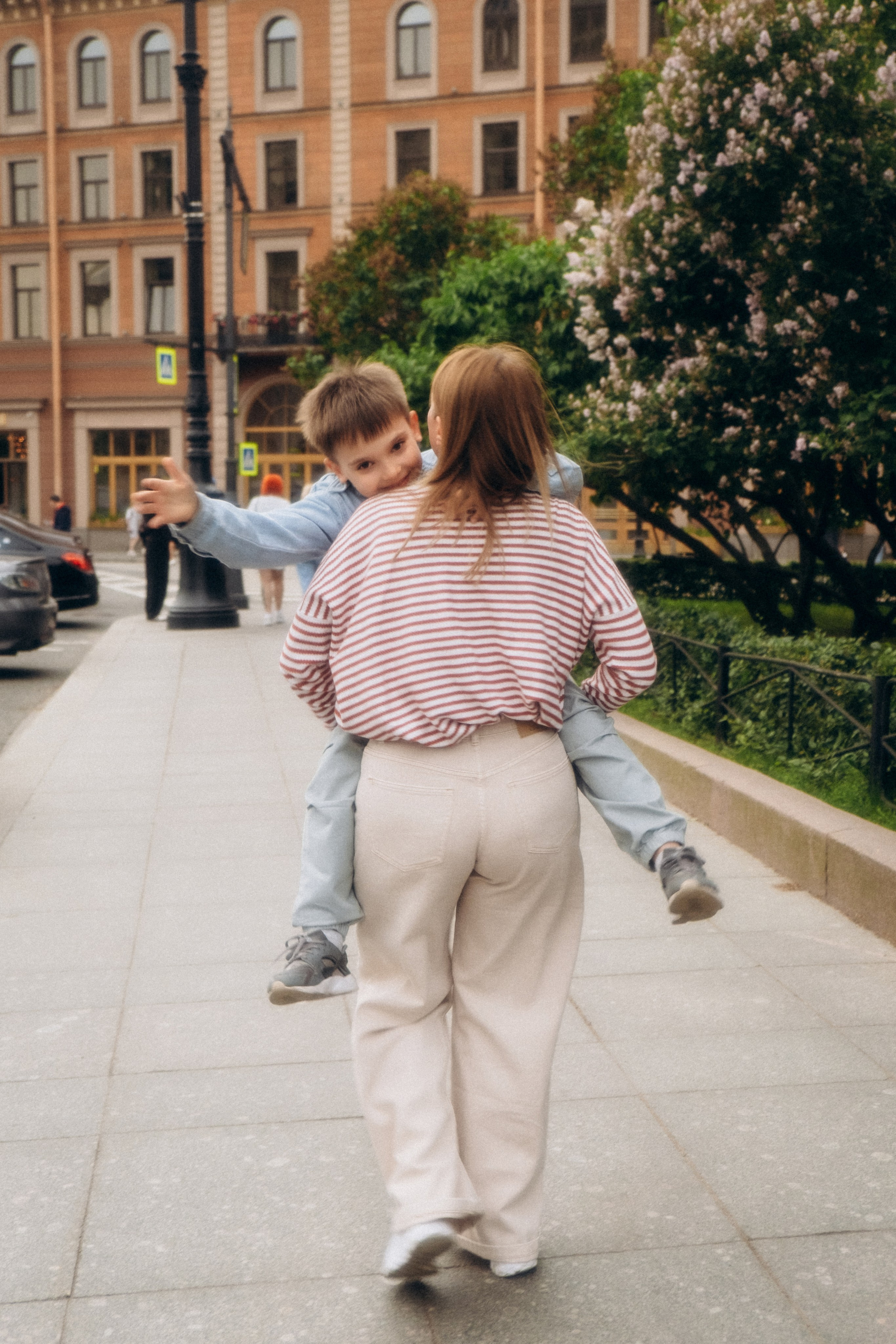 Семейная прогулочная фотосессия в Спб. Фотограф в Санкт-Петербурге Кристина Брянская