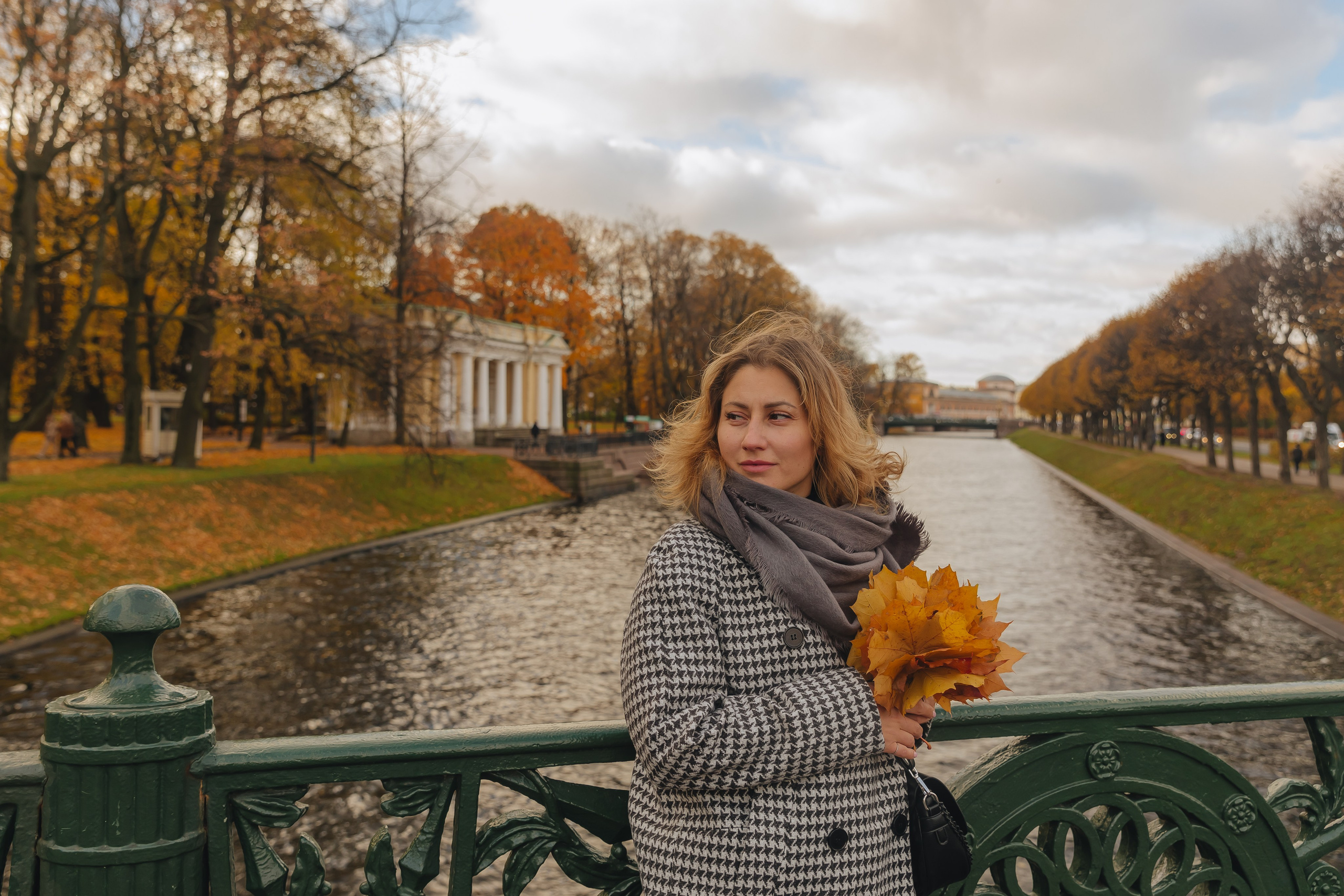 Прогулка в Золотую осень. Семейный фотограф в Санкт-Петербурге Ева Маркова