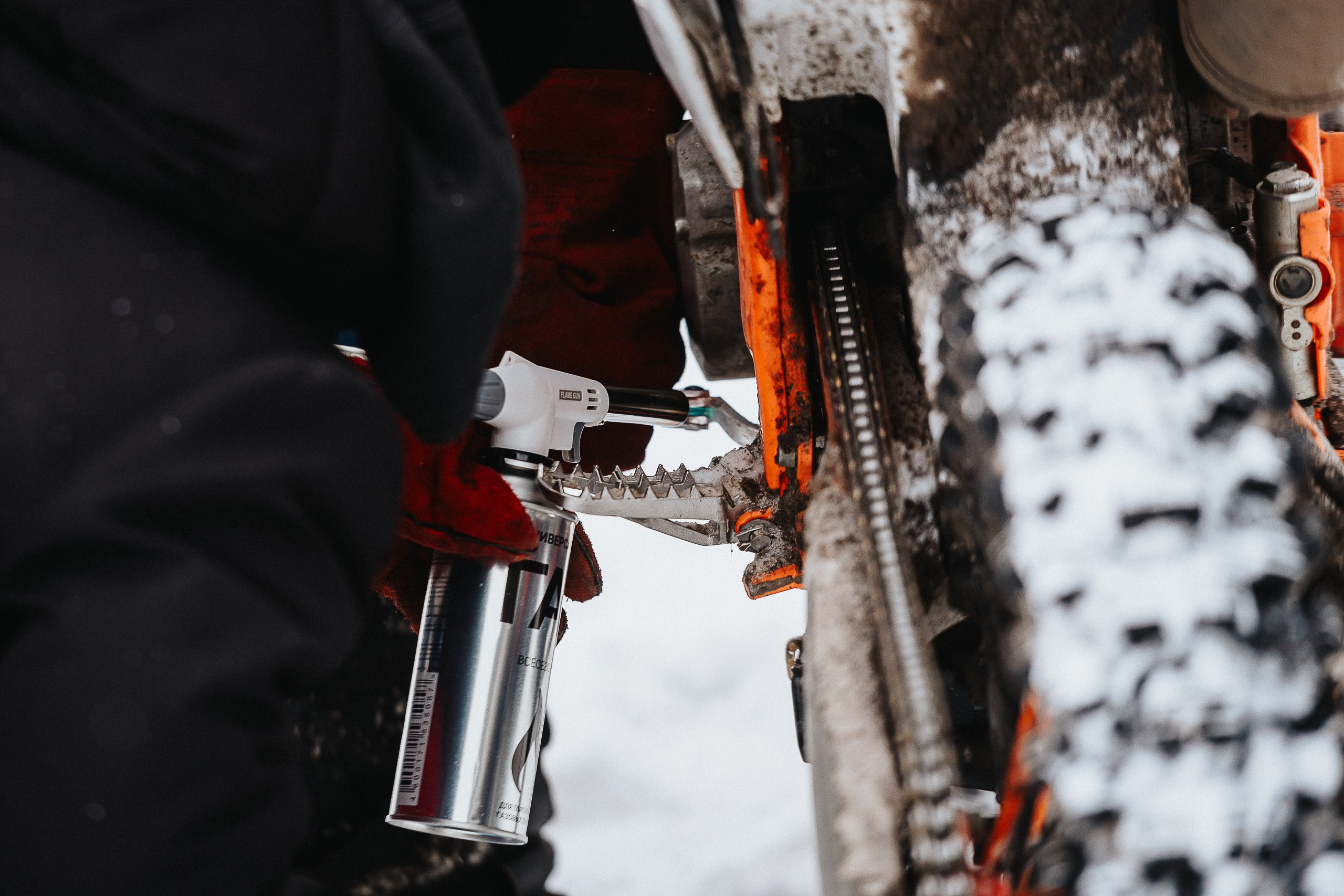 29.12.2024 — Праздничная тренировка на мотоциклетной трассе Люскус. Репортажный фотограф в Кемерово