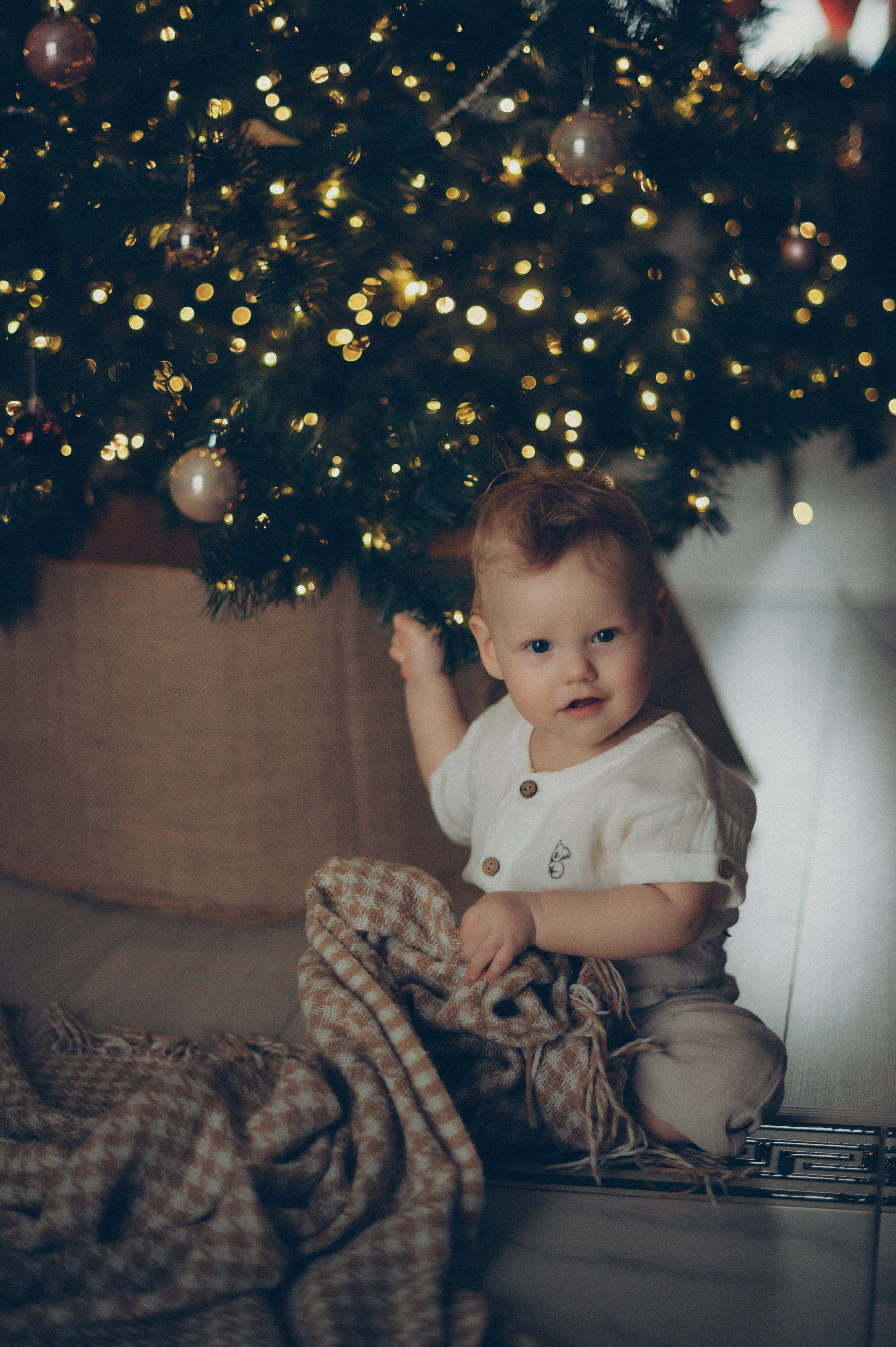 Лева, Жанна и Владимир (новогодняя домашняя). Фотограф, г. Лесной Свердловской области