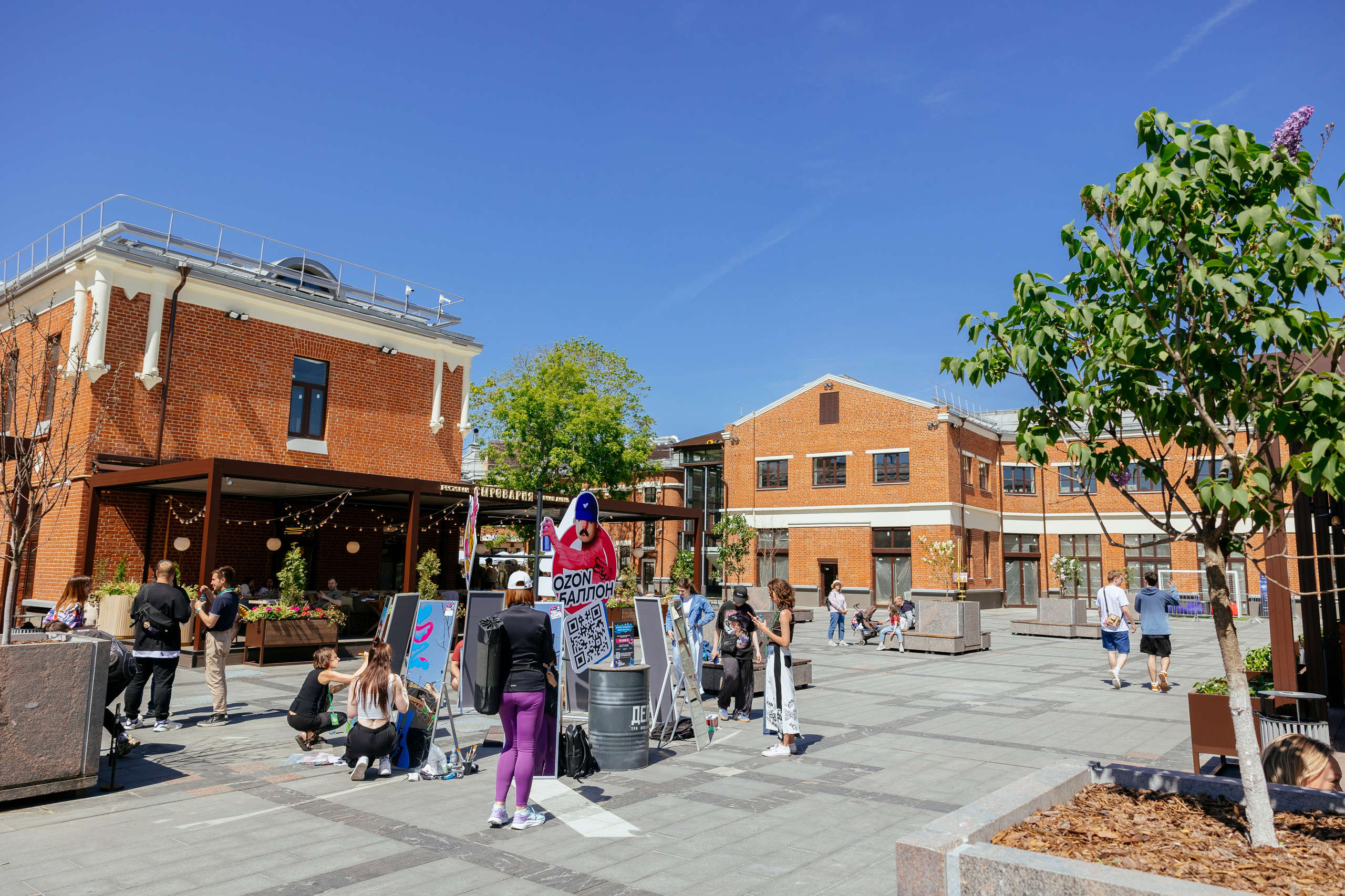 OZON БАЛЛОН ДЕПО Три Вокзала. Фотограф Георгий Нигматулин