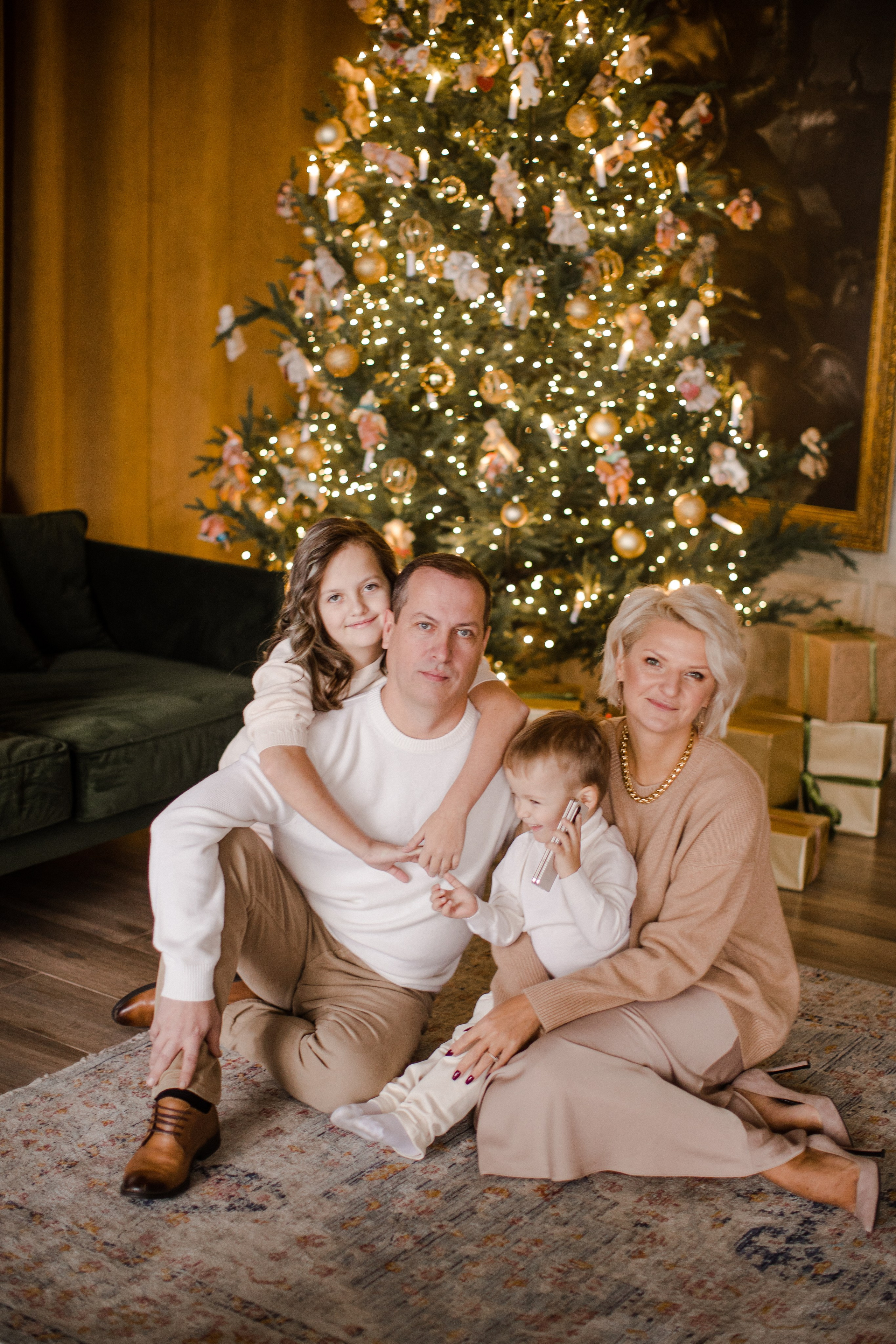 Яна с семьей. Семейный и детский фотограф в Москве Кузьмина Мария