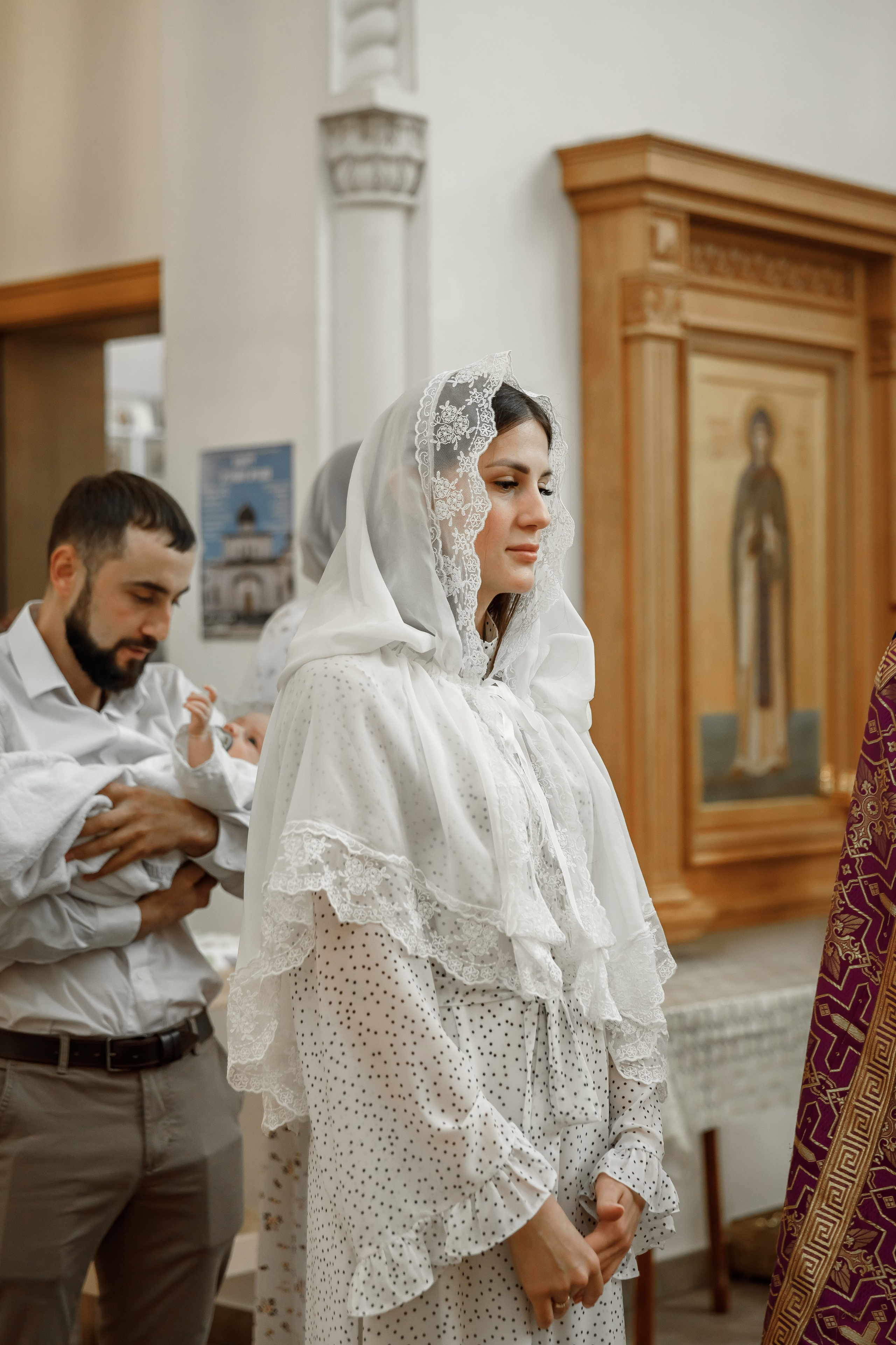 Крещение Хр Евгении. Свадебный фотограф, крещение, венчание СПБ, Белгород Анна Коршунова