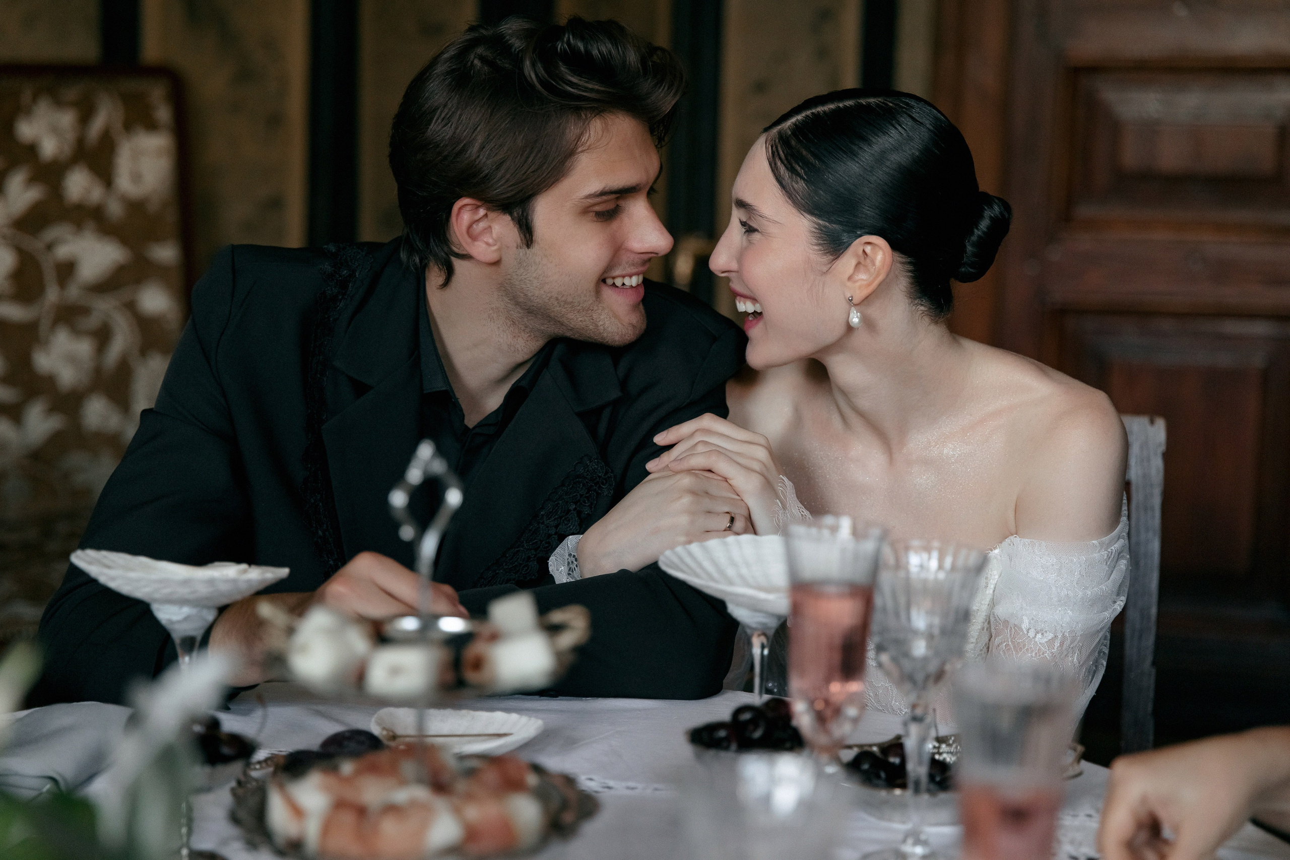 Винтажная история Полины и Дмитрия. Свадебный фотограф Москва