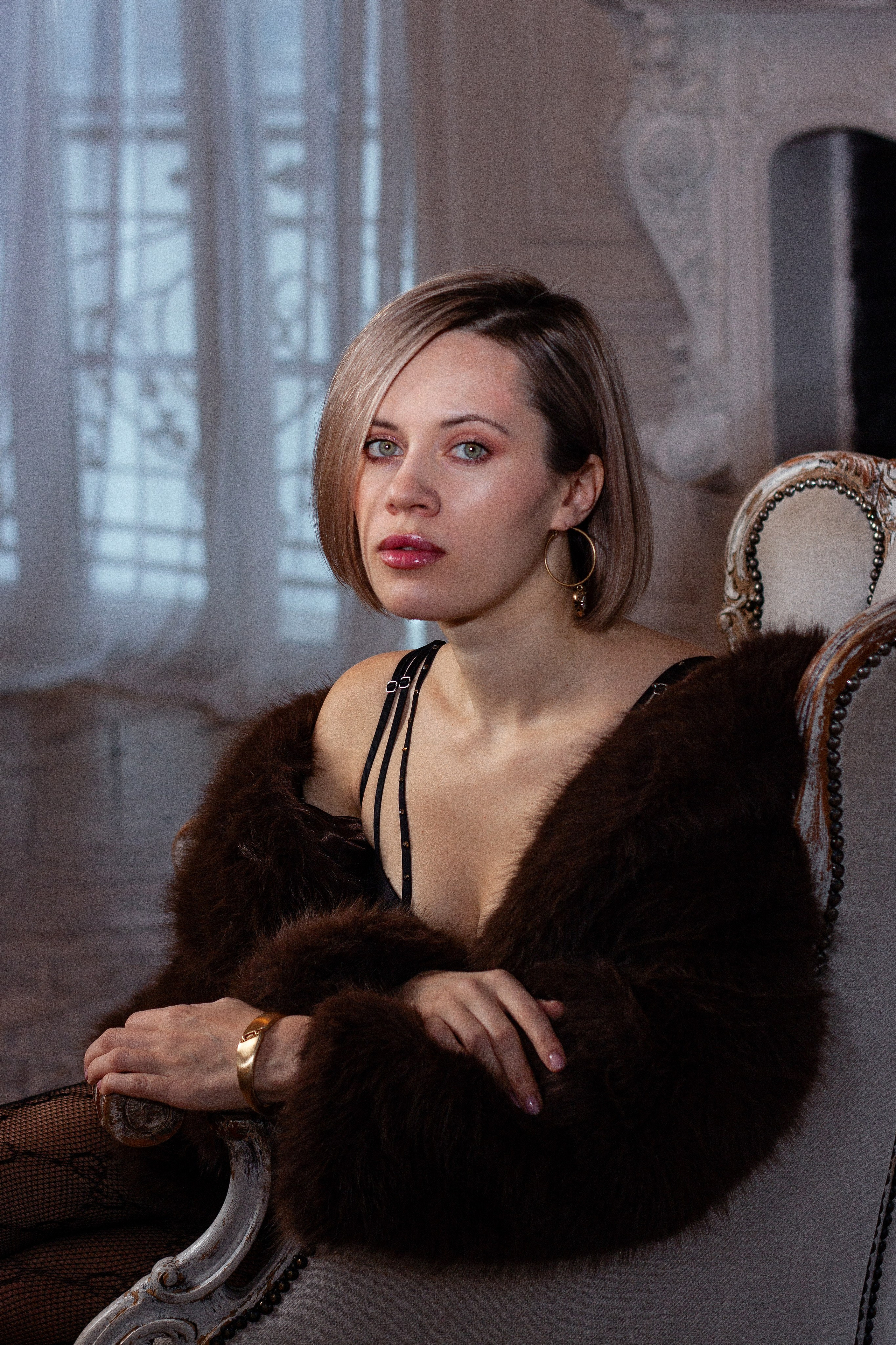 В Мехах. Фотограф в Санкт-Петербурге Рейдер Дарья