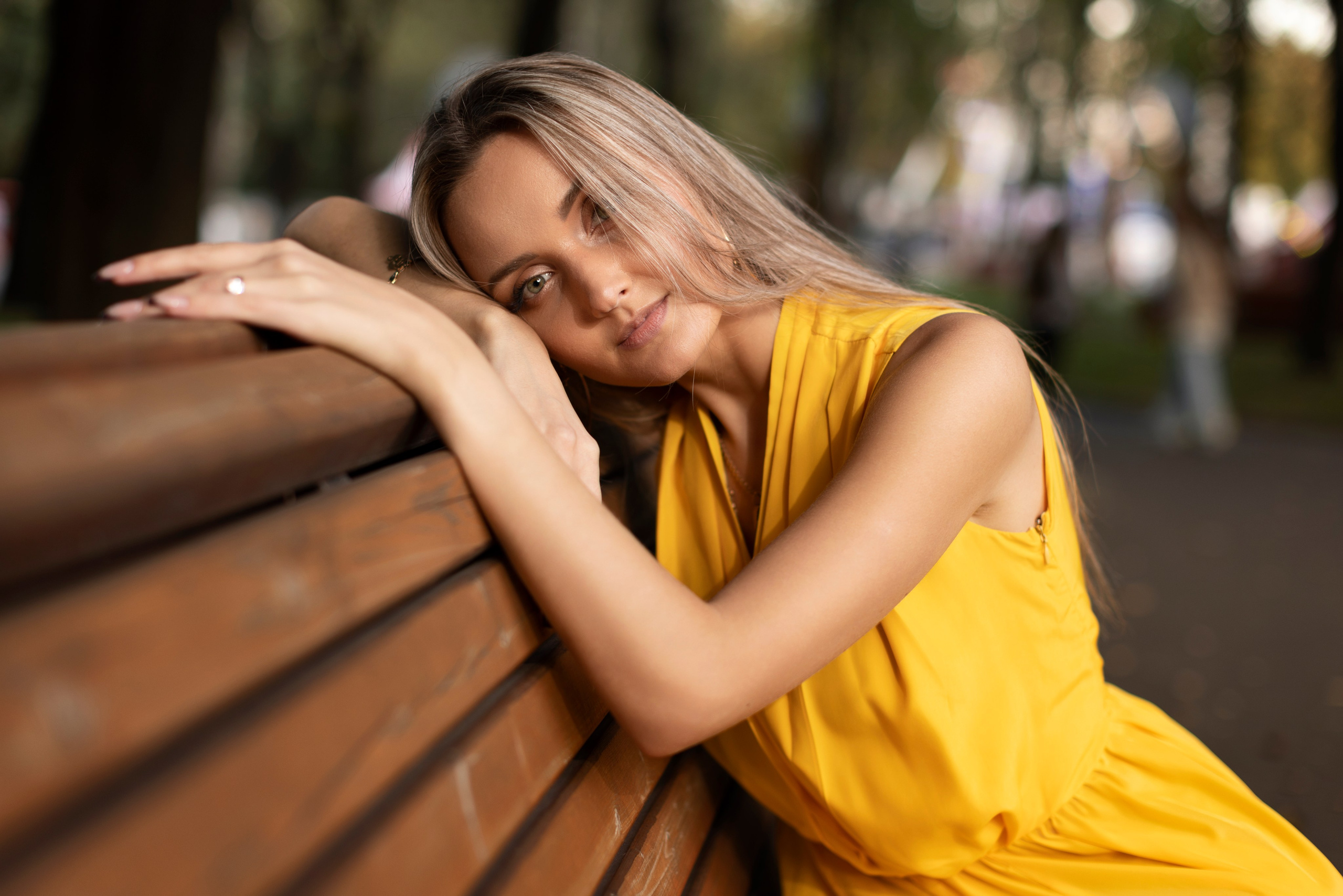 Оля и летний день, фотосессия девшки в центральном парке культуры и отдыха, г. Тула. Фотограф в Туле — Борисов Николай