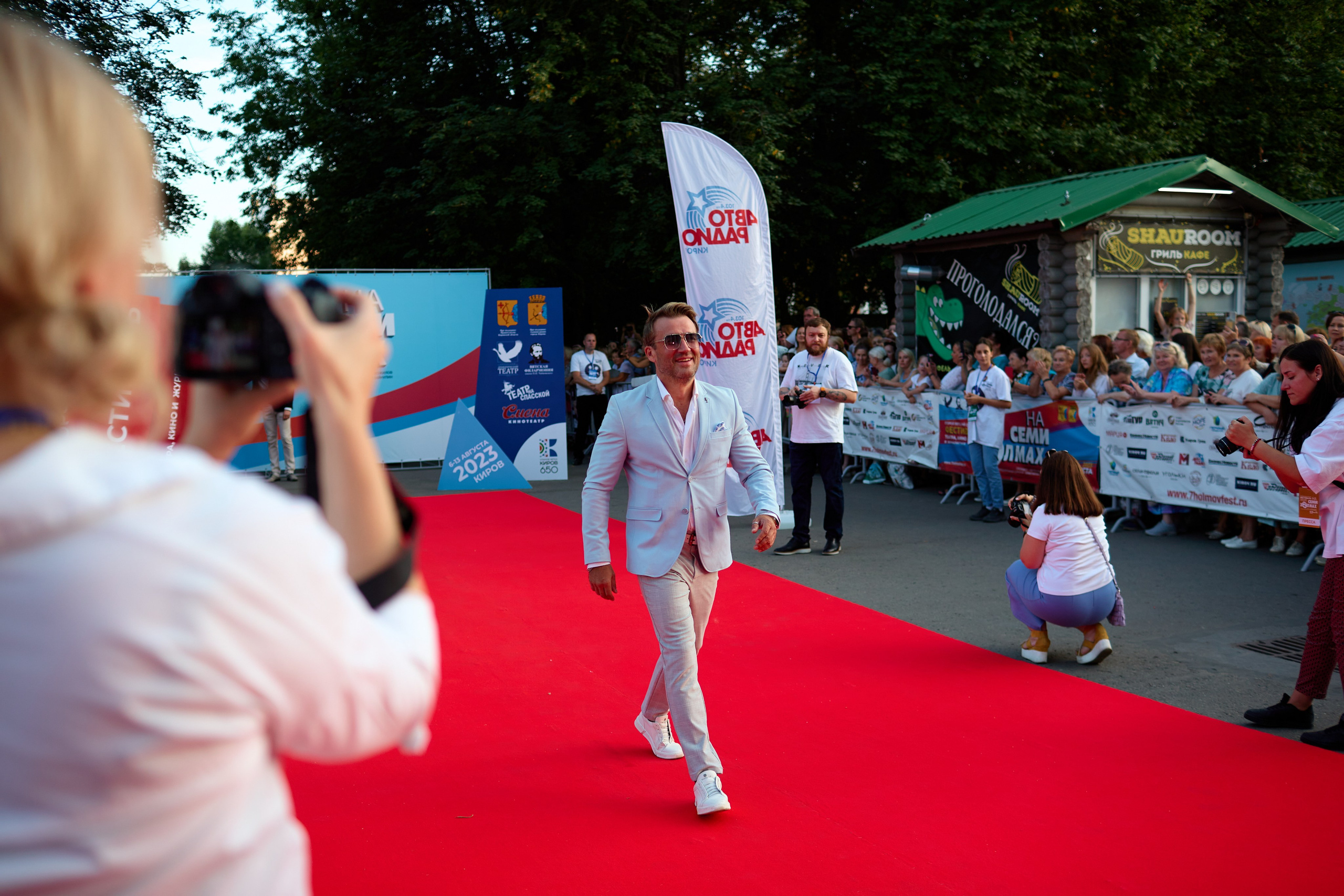 Закрытие фестиваля «На семи холмах» 2023. Фотограф Илья Прохоров в Кирове