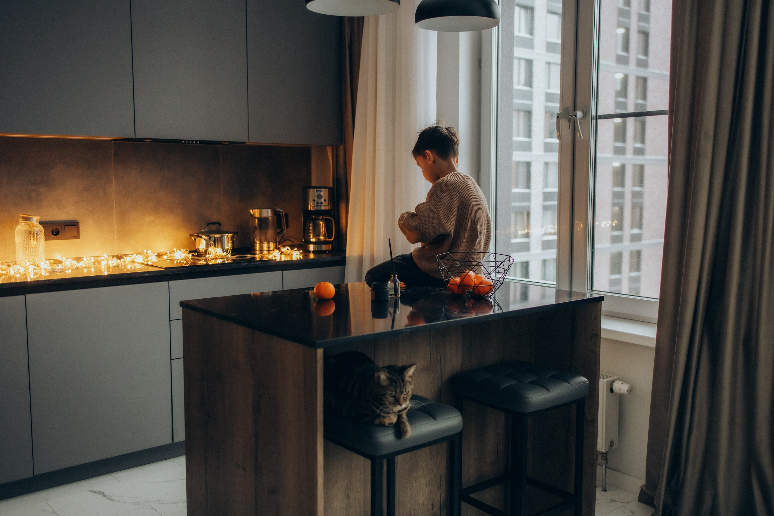 Руслан, Тимур и Луна. Семейный фотограф Москва