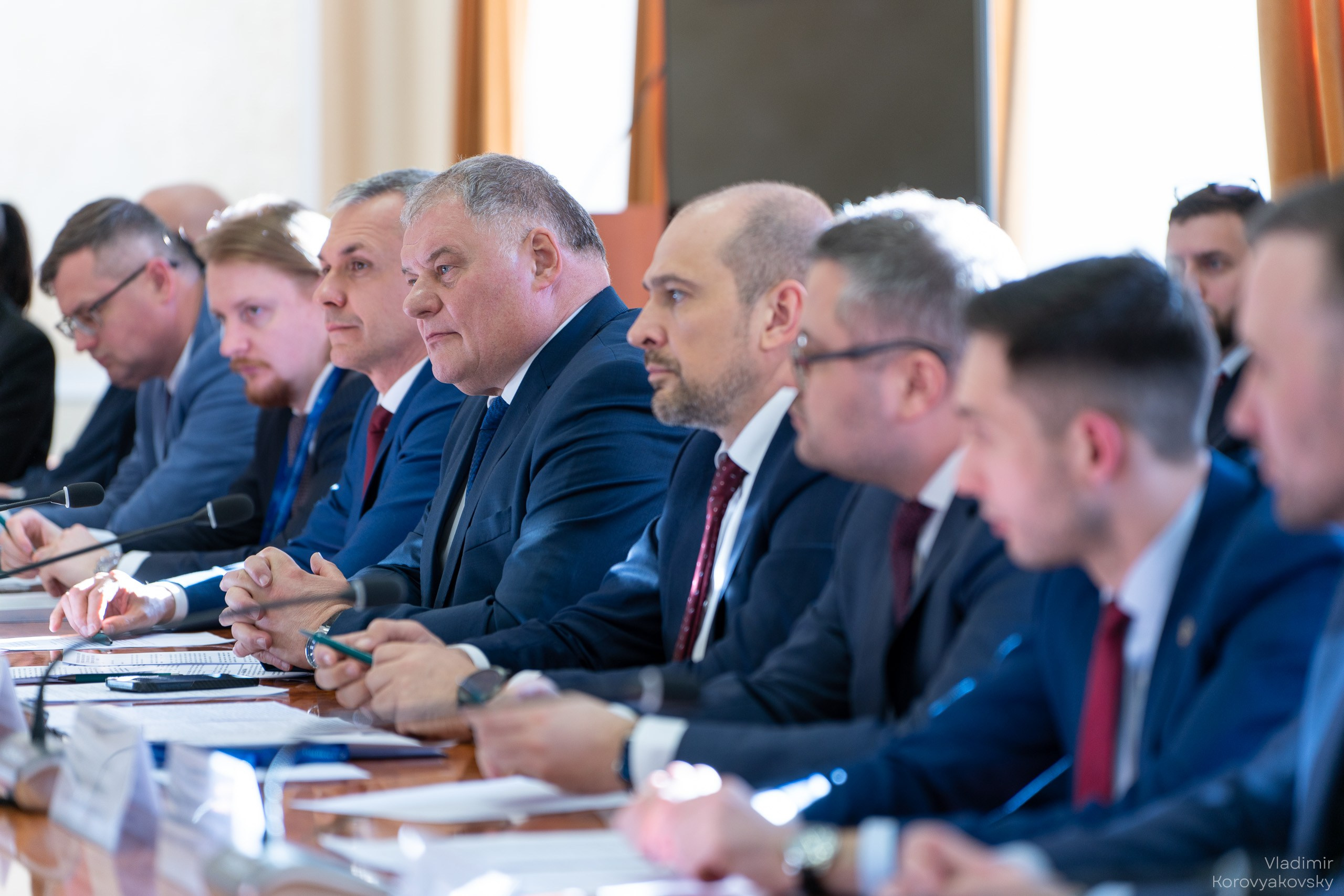 Совещание руководства ПГУПС с Делегациями Исполнительного агентства Правительства Монголии и делегацией АО «УБЖД». Фотограф Владимир Коровяковский