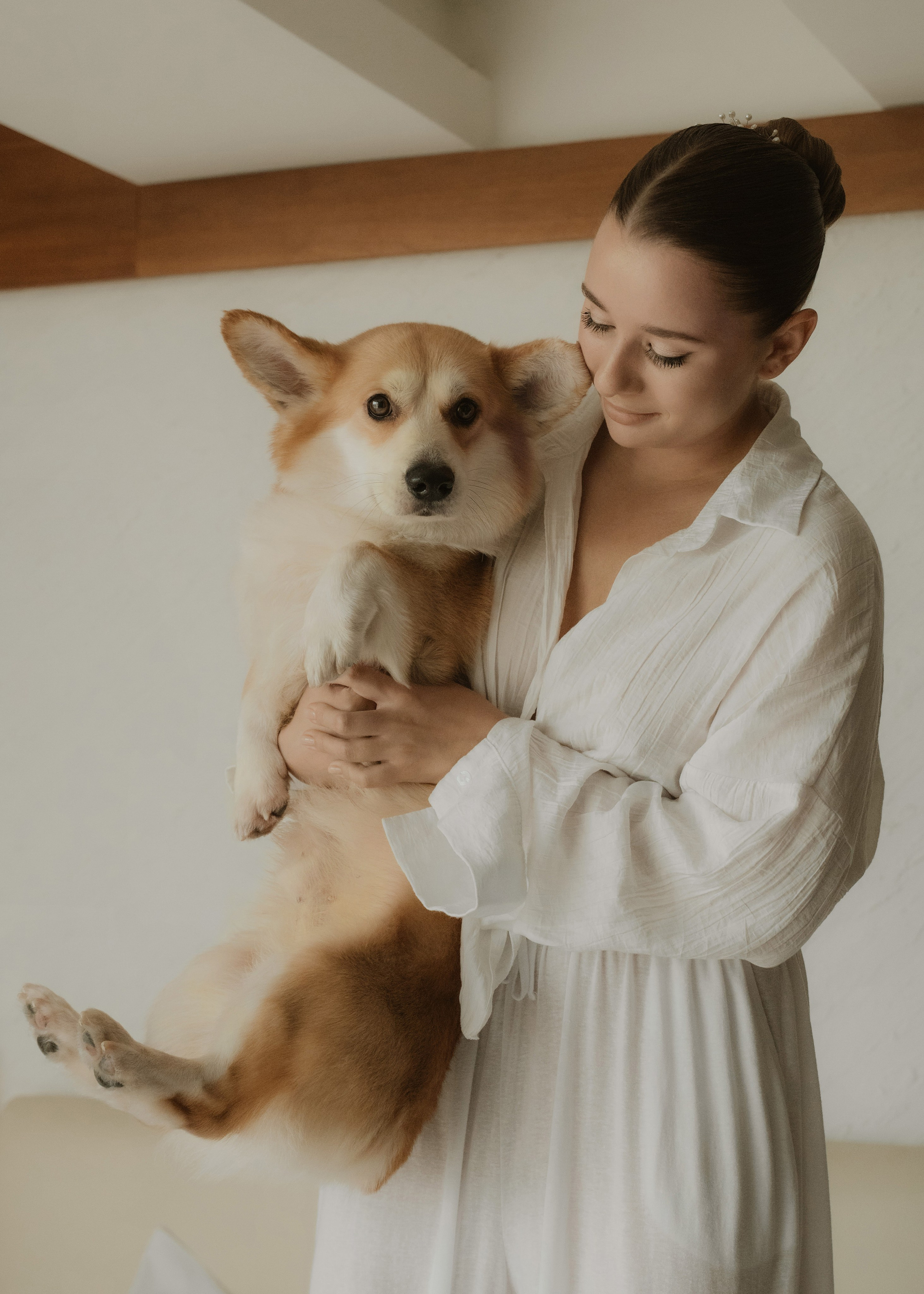 Утро невесты в гостиничном номере