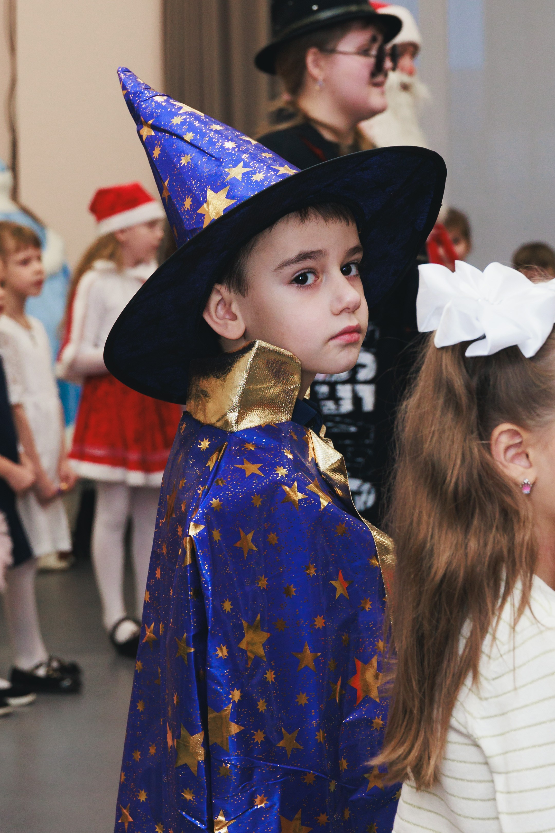Новогодний утренник в начальной школе. Фотограф Воронеж, Новая Усмань Мария Бублик